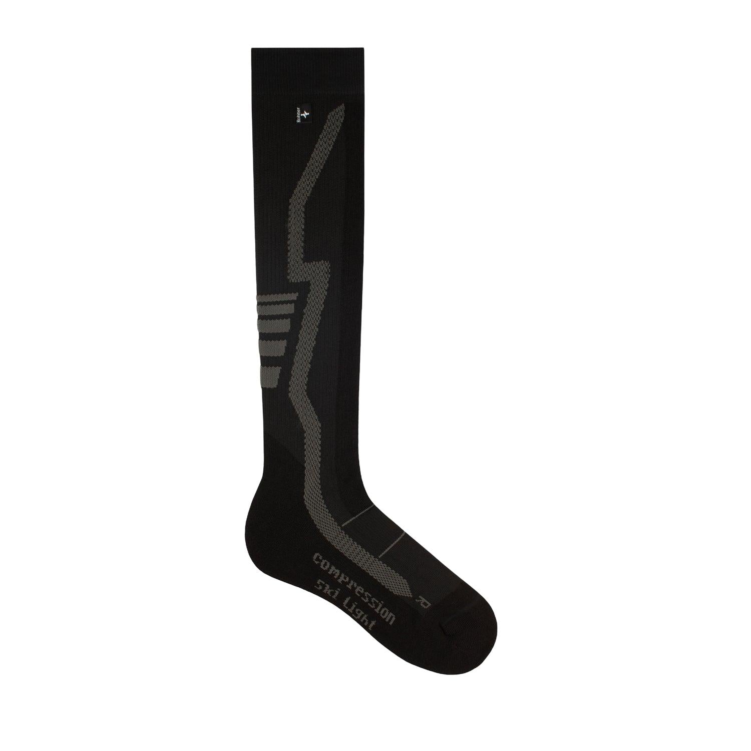 rohner-compression-ski-light-wide-kompressionssocken-grey image 3