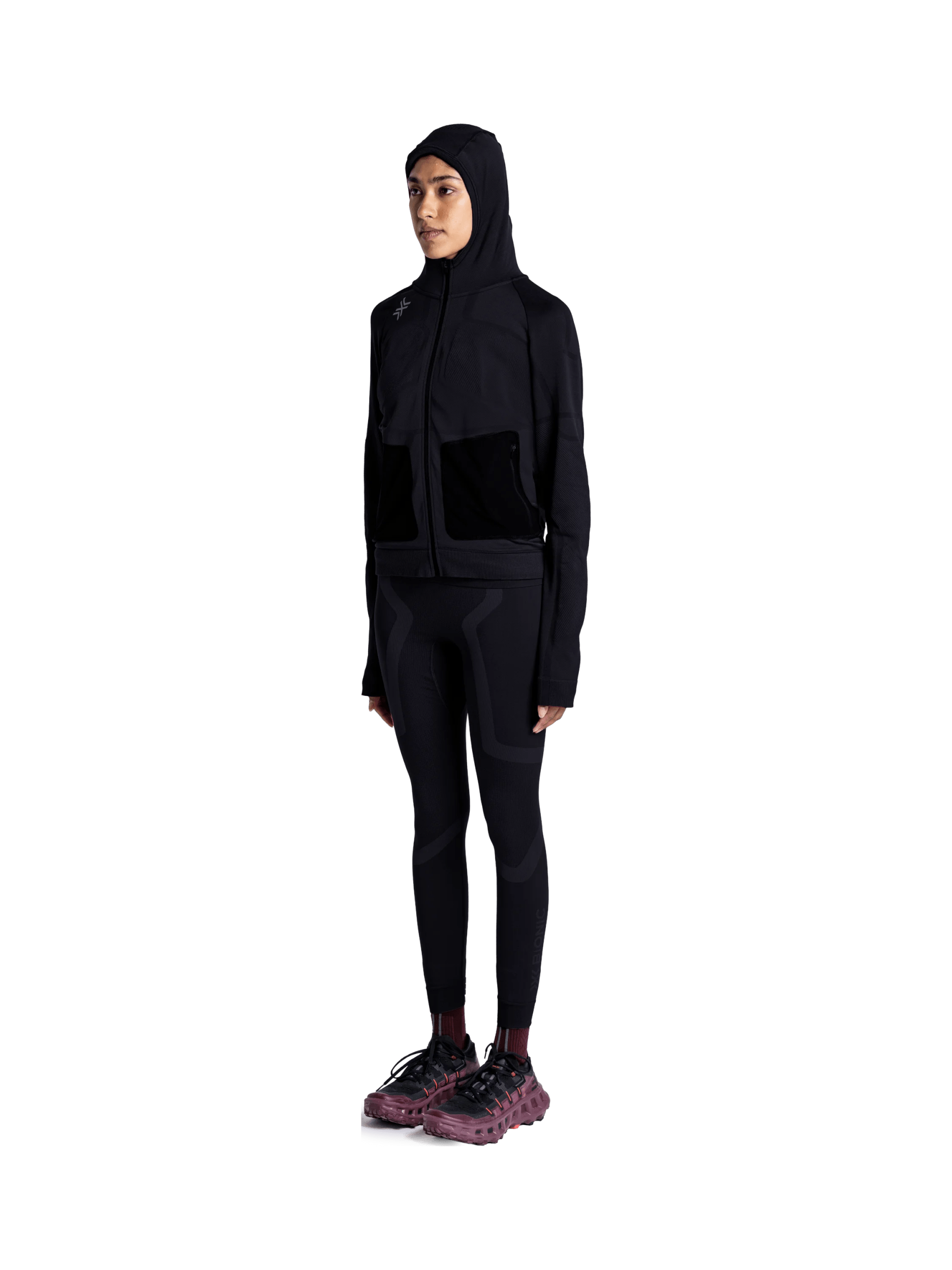 x-socks-x-ential-hooded-jacket-kapuzenjacke-x-black-m-damen image 3