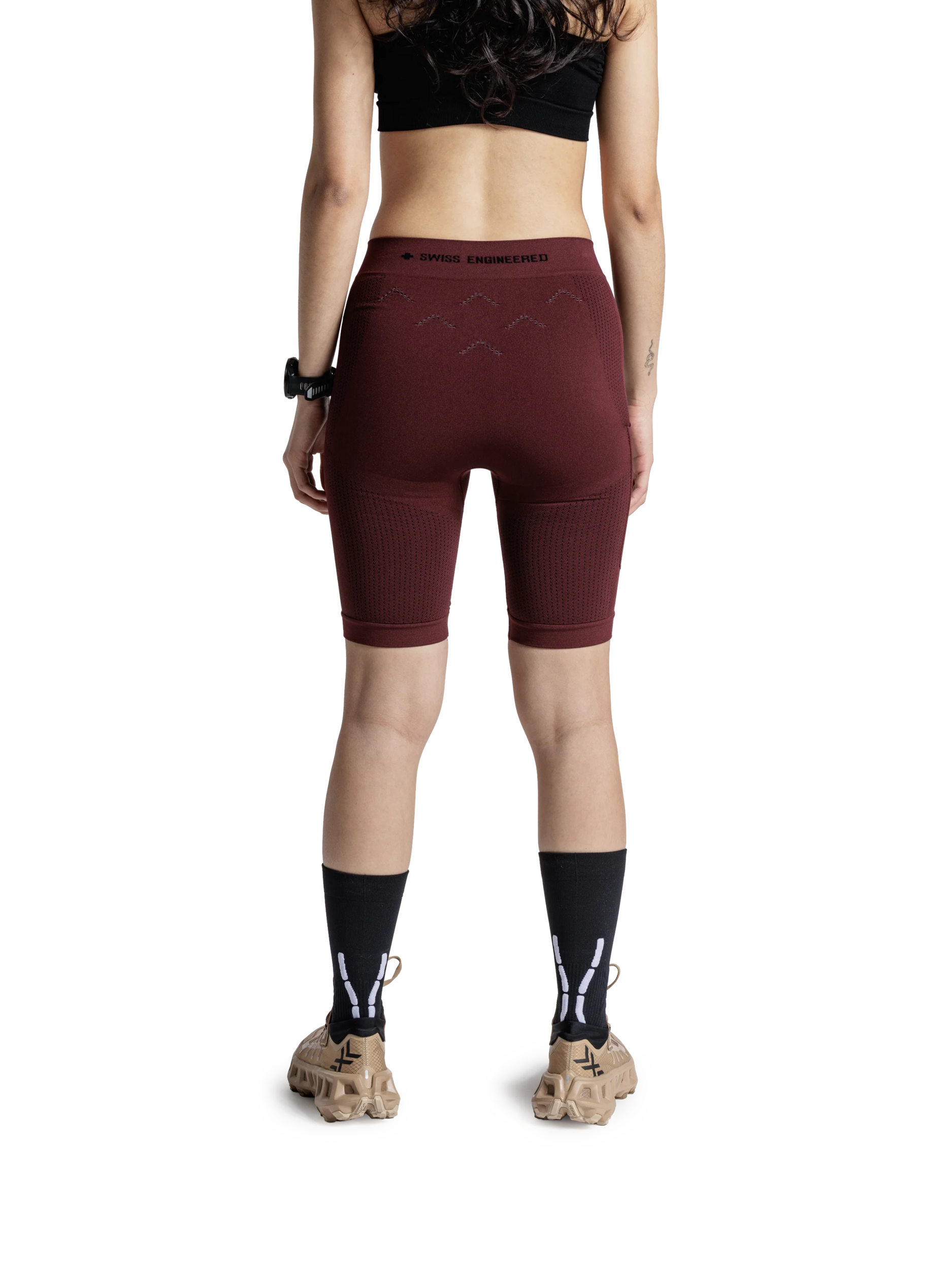 x-bionic-xceed-run-short-tights-damen-laufshorts-oxide-red image 3