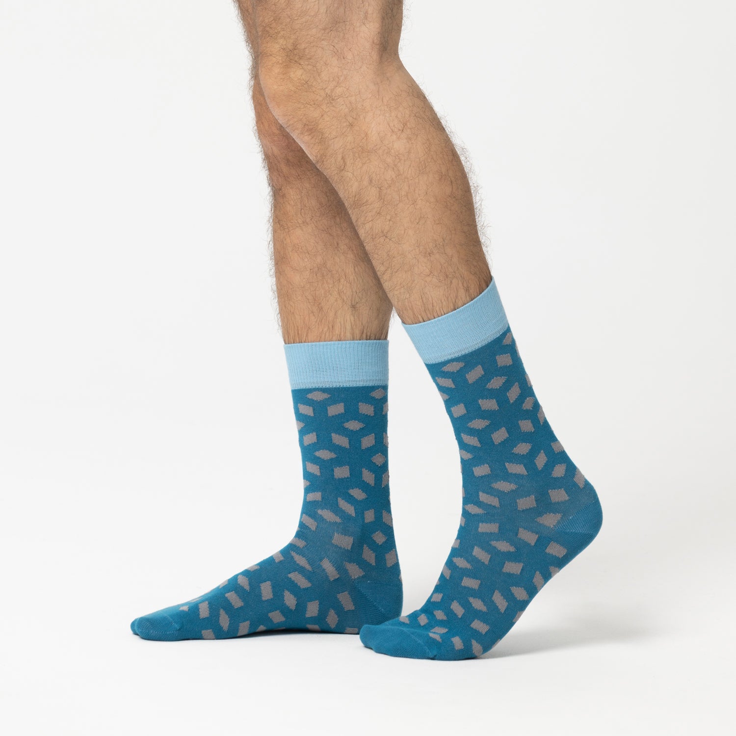 rohner-fashion-socken-petrol-blue-088-gr-39-42 image 4
