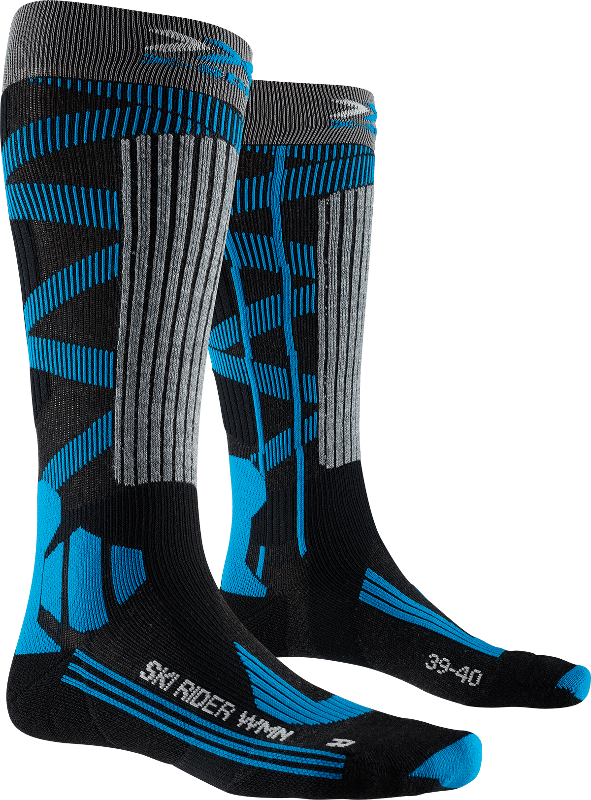 x-socks-ski-rider-4-0-wmn-skisocken-grey-damen image 5