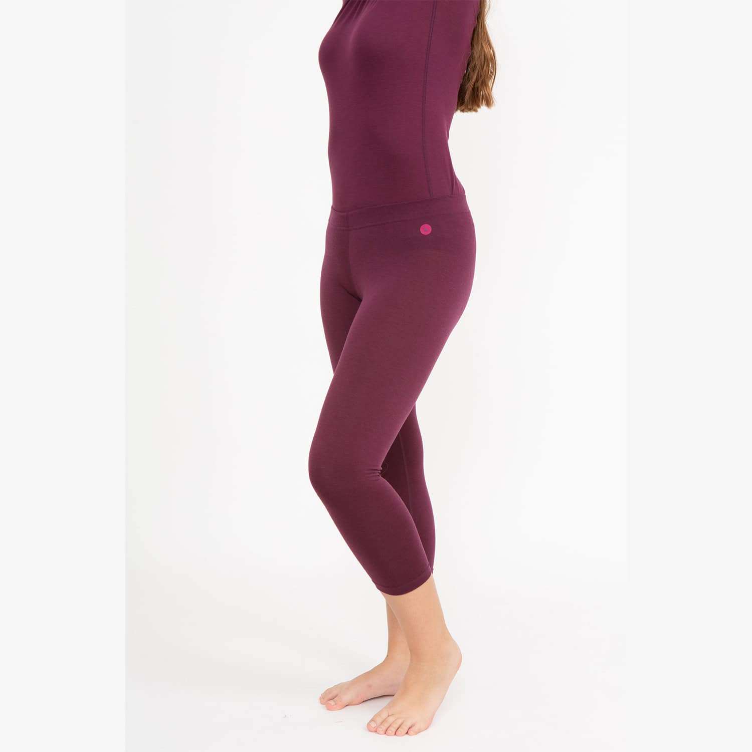 wundersocks-daniela-3-4-capri-legging-merino-damen image 4