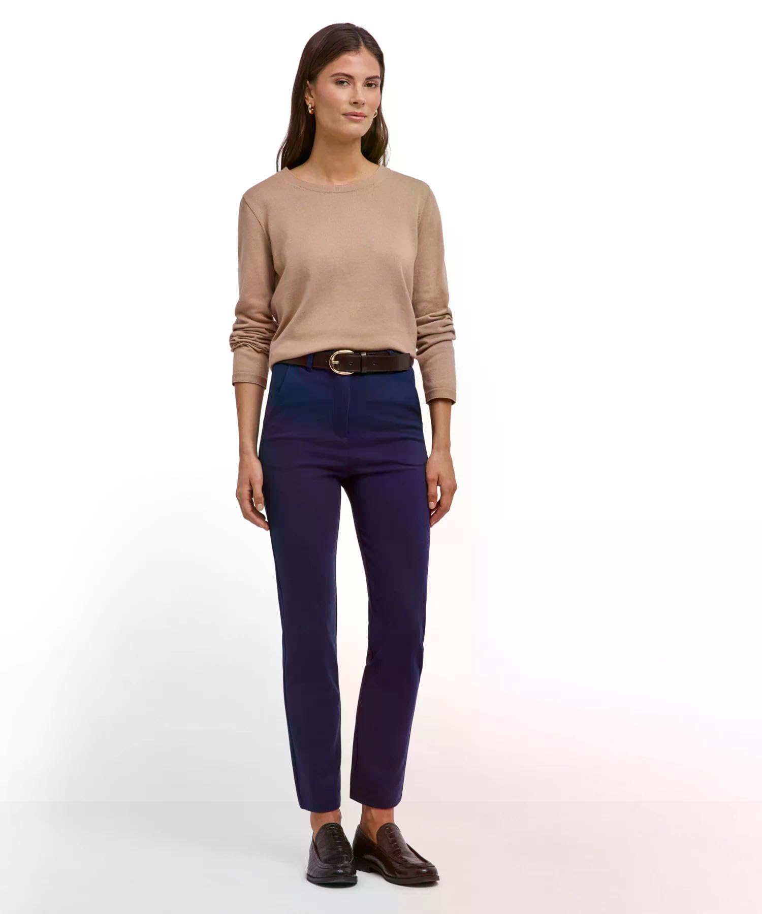 falke-cotton-touch-favorites-interlock-hose-blau-gr-s image 3