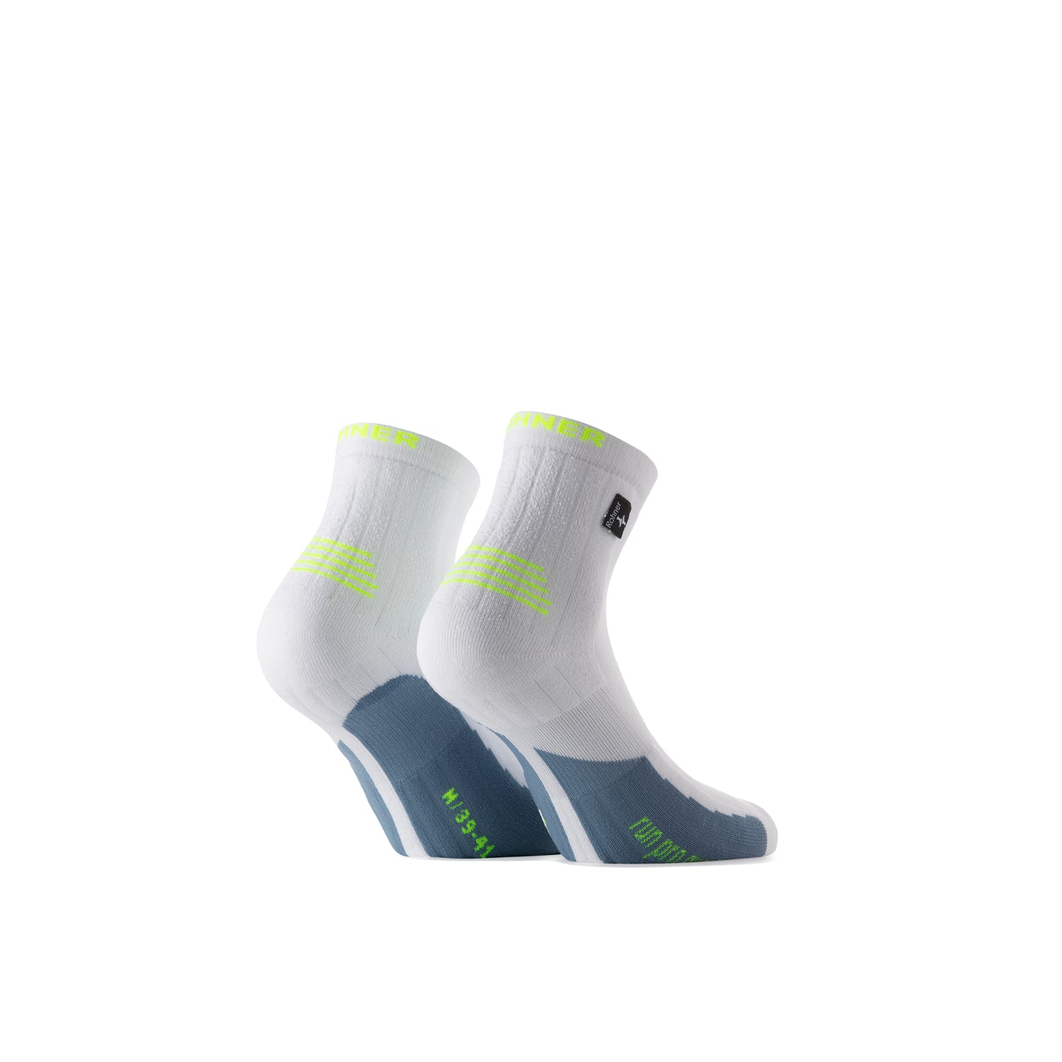 rohner-run-pro-quarter-laufsocken-schwarz-39-41-atmungsaktiv image 8