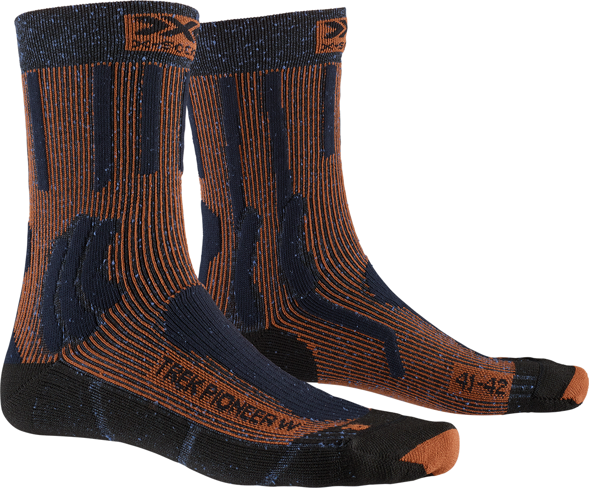 x-socks-trek-pioneer-wmn-wandersocken-schwarz-37-38 image 1