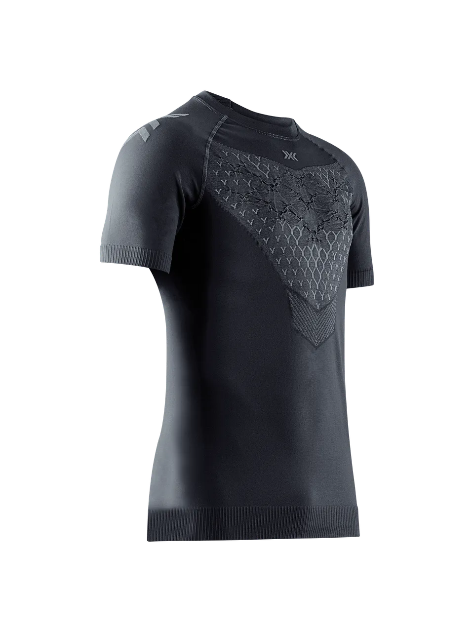 x-socks-twyce-run-laufshirt-herren-kurzarm-schwarz-atmungsaktiv image 1