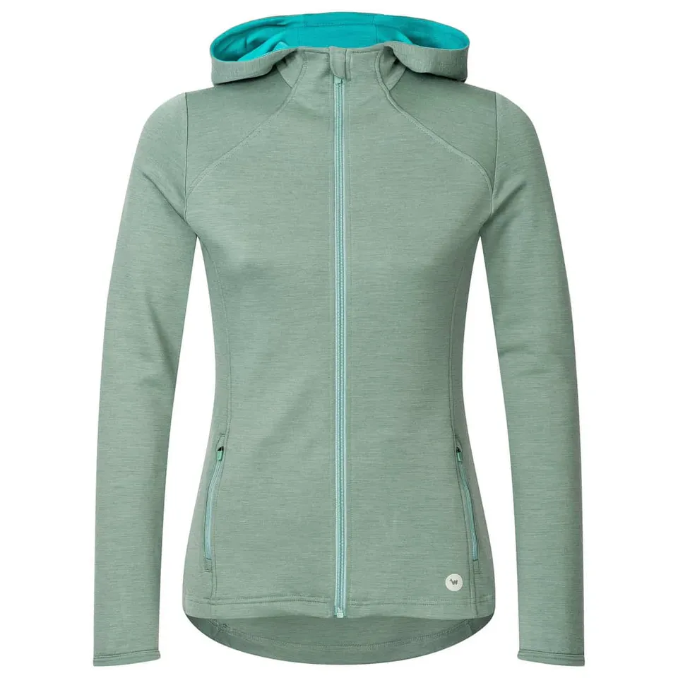 wundersocks-amina-merino-hoodie-damen-100-wolle-zip image 1
