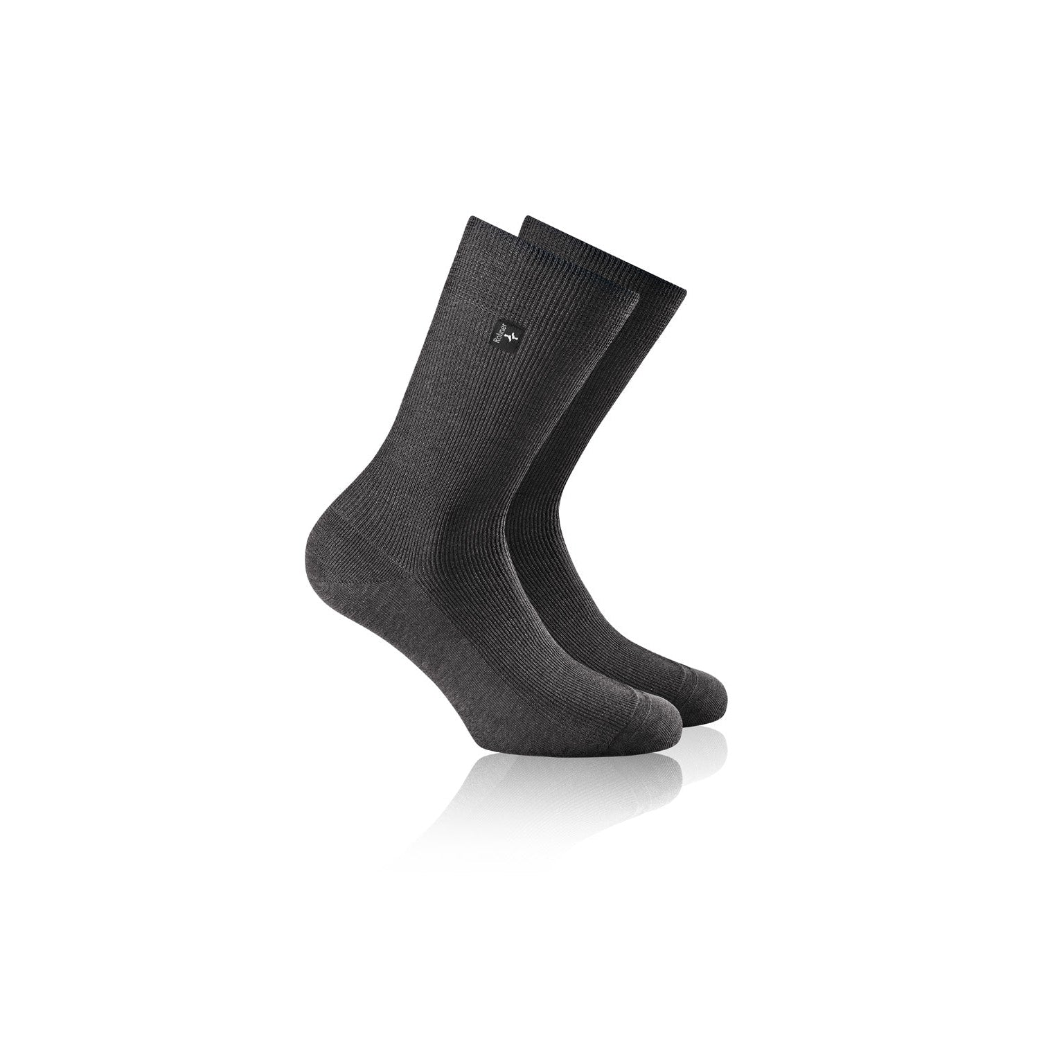 rohner-bergamo-herrensocken-baumwolle-schwarz-alltag-weich image 1