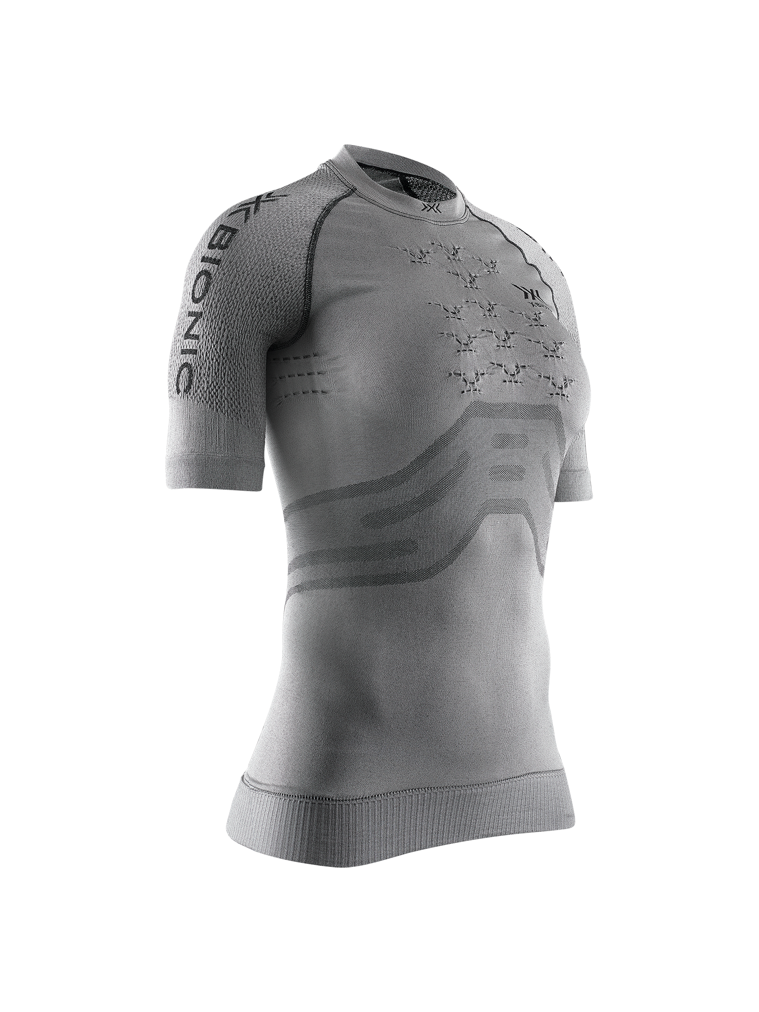 x-socks-fennec-4-0-running-shirt-laufshirt-damen-anthracite-silver image 1