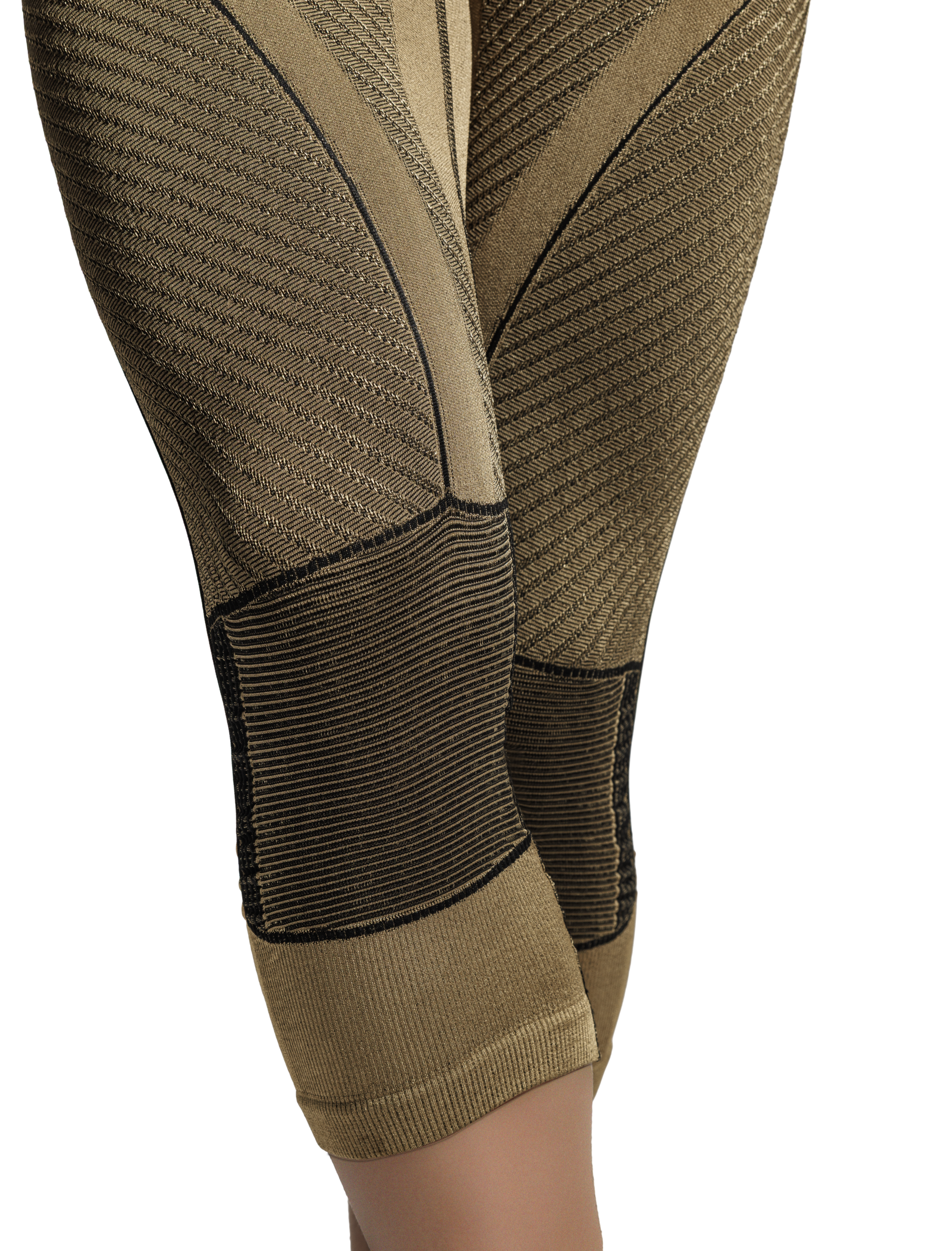 x-bionic-radiactor-4-0-pants-3-4-damen-gold-black-thermoregulierend image 4