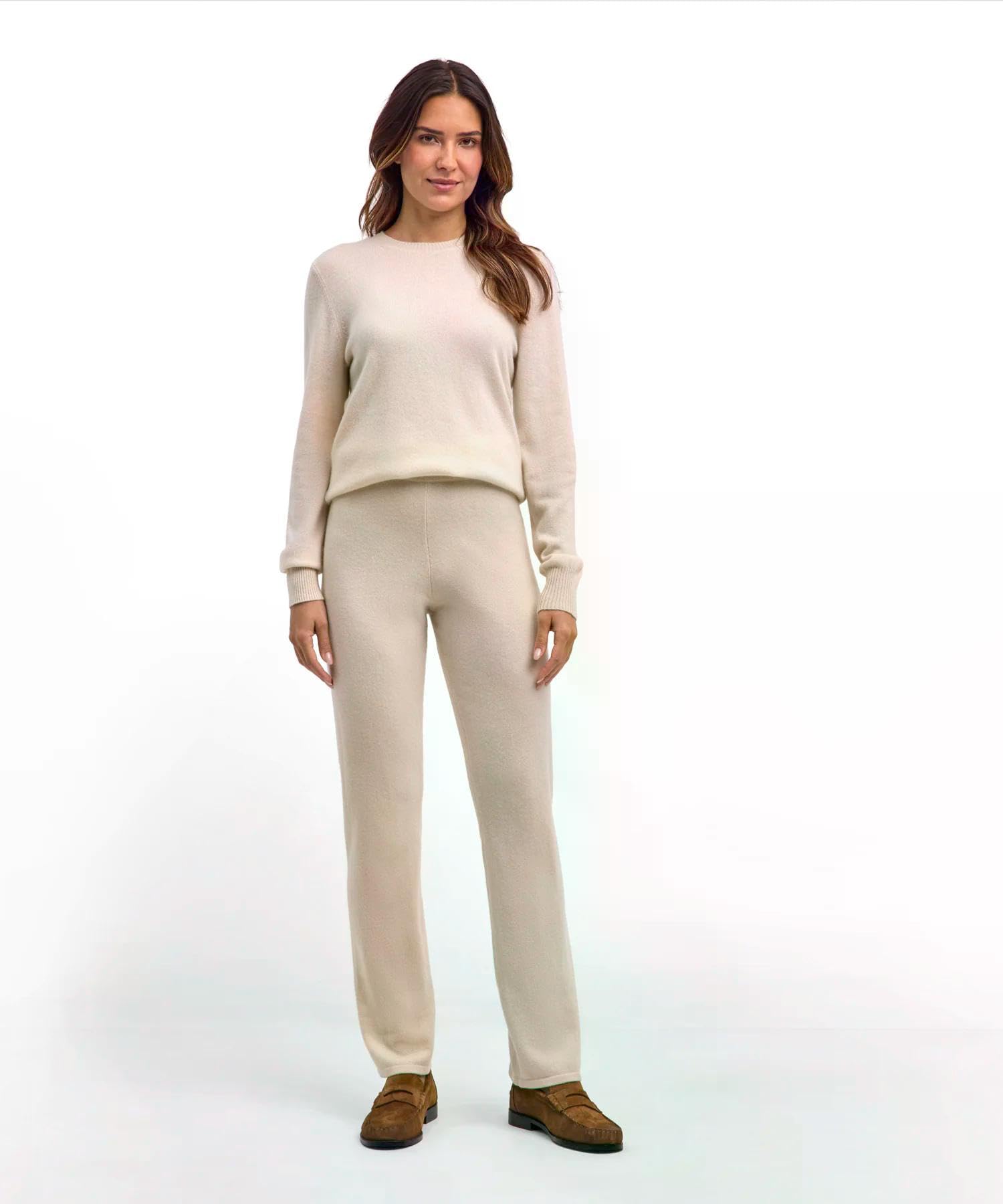 falke-pure-cashmere-hose-damen-off-white-kaschmirleggings image 3