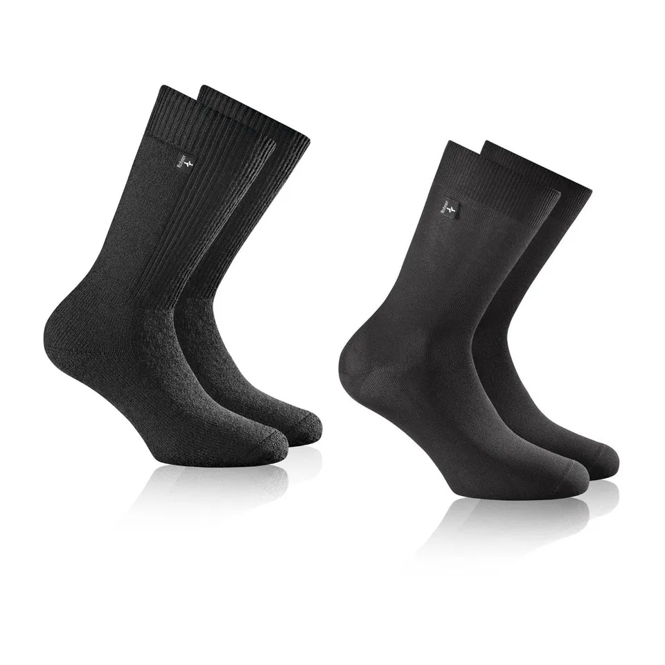 rohner-ski-winter-rs-starter-kit-socken-set-schwarz-wolle image 1