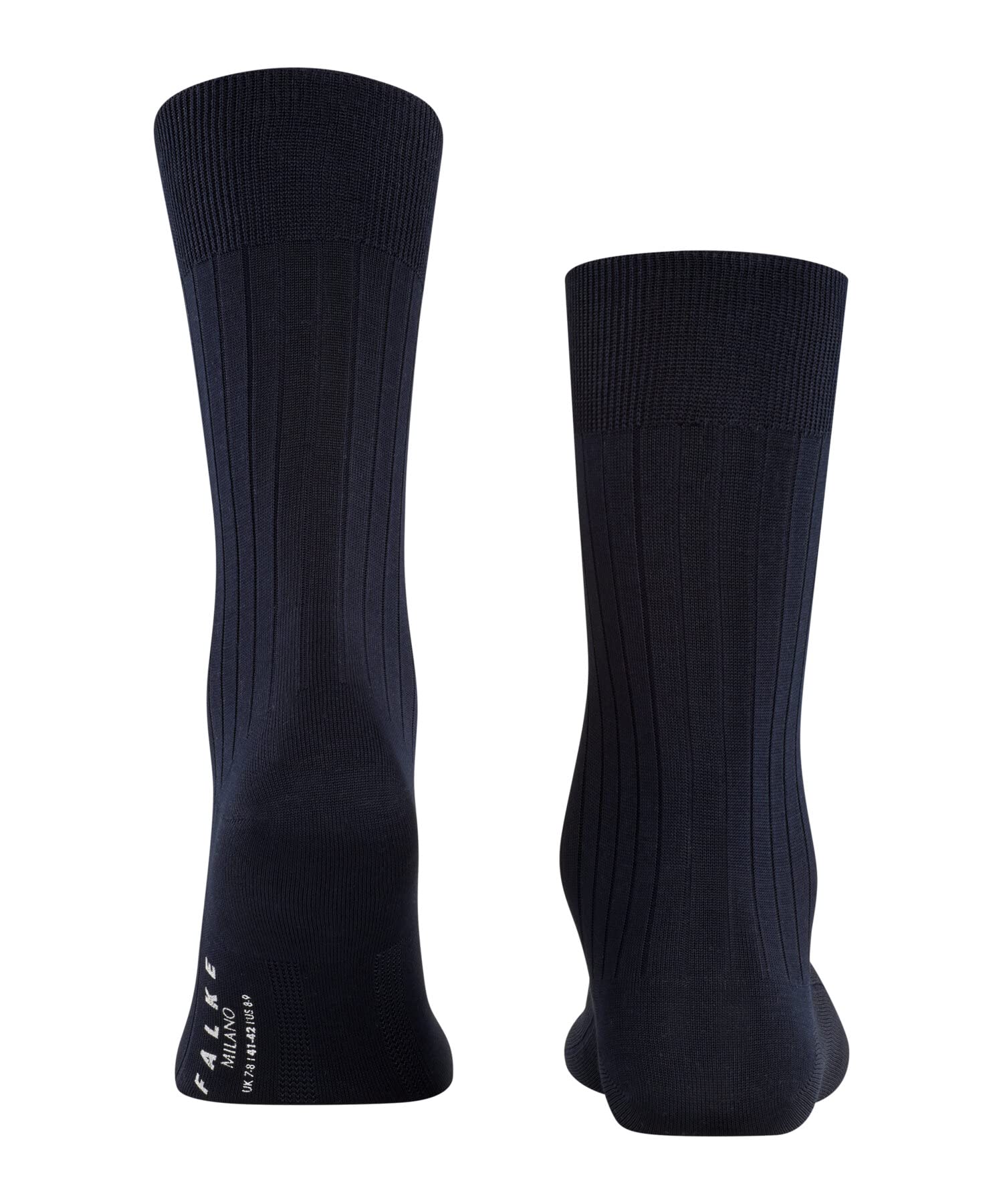 falke-milano-herren-socken-bio-baumwolle-schwarz-41-42 image 2