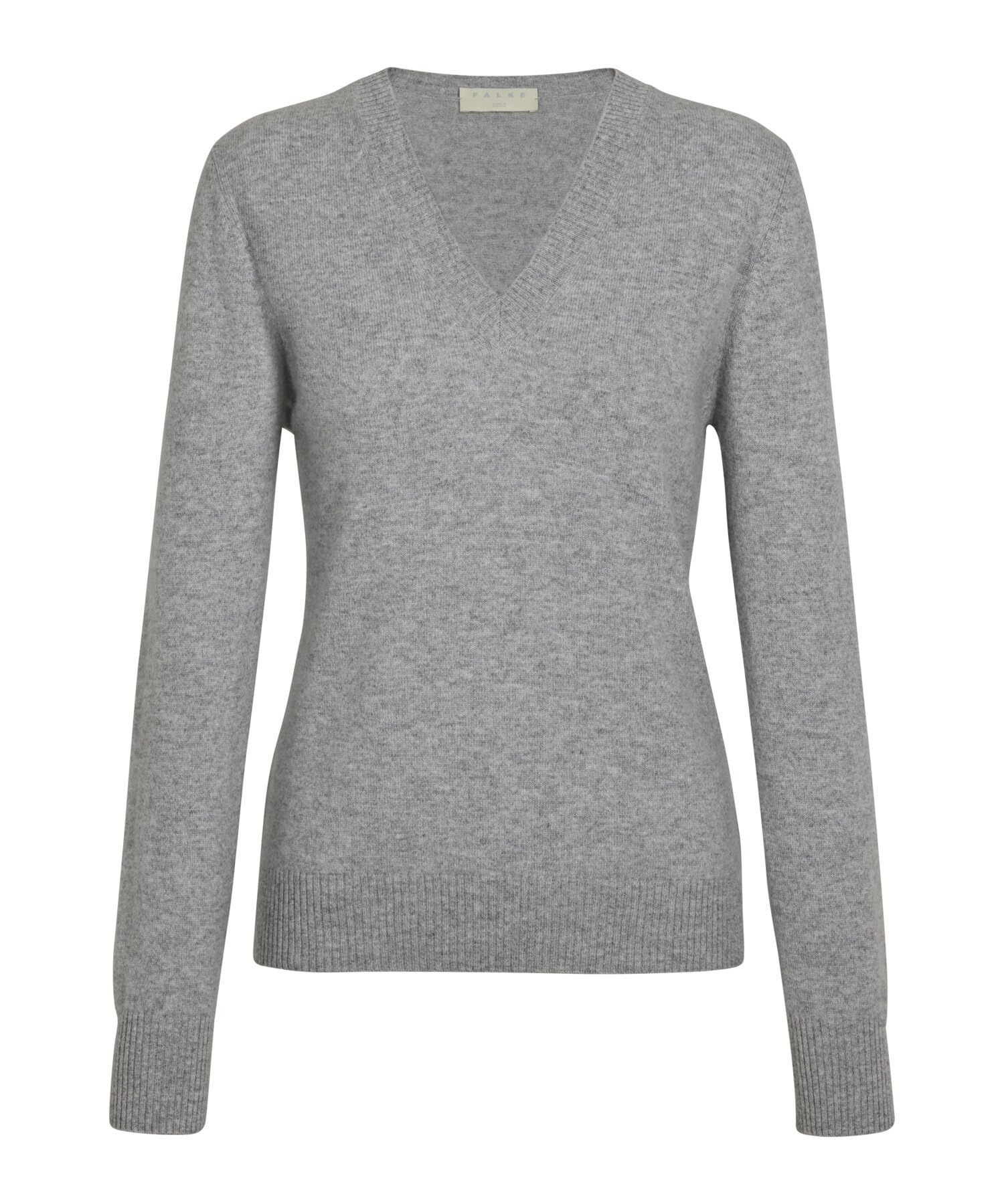 falke-luxury-classic-v-neck-pullover-damen-schwarz-kaschmir image 6