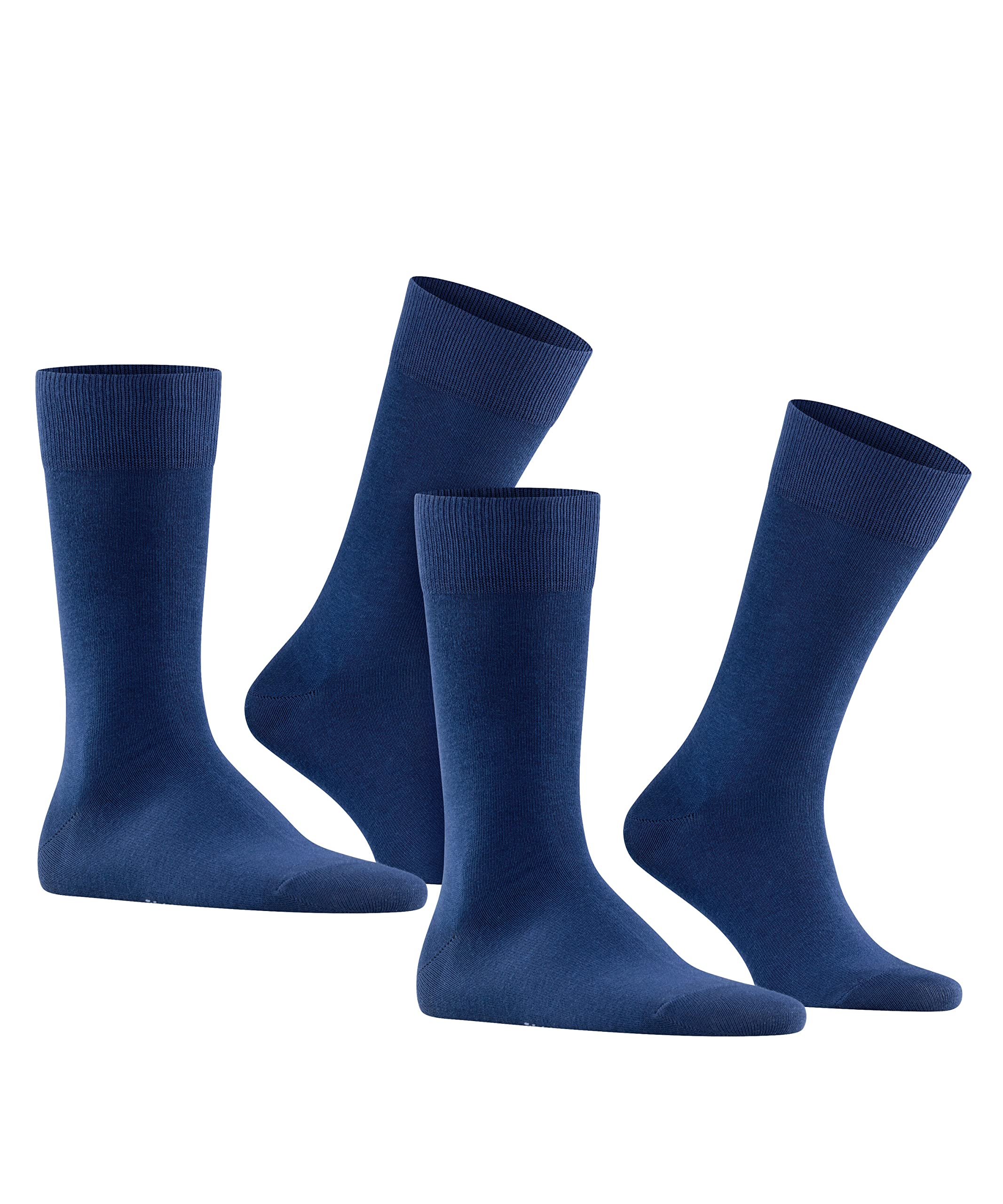 falke-happy-2-pack-herrensocken-baumwolle-schwarz-39-42 image 4