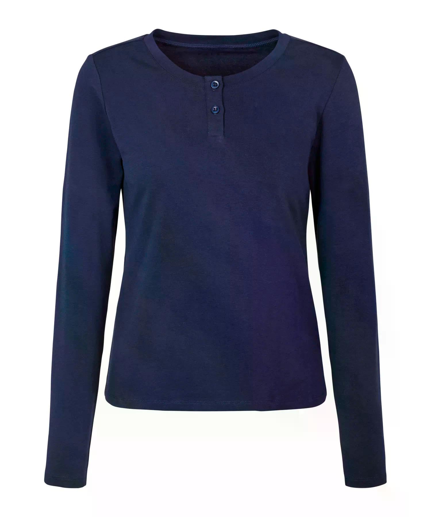 falke-cotton-touch-favorites-henley-pullover-baumwoll-modal image 1