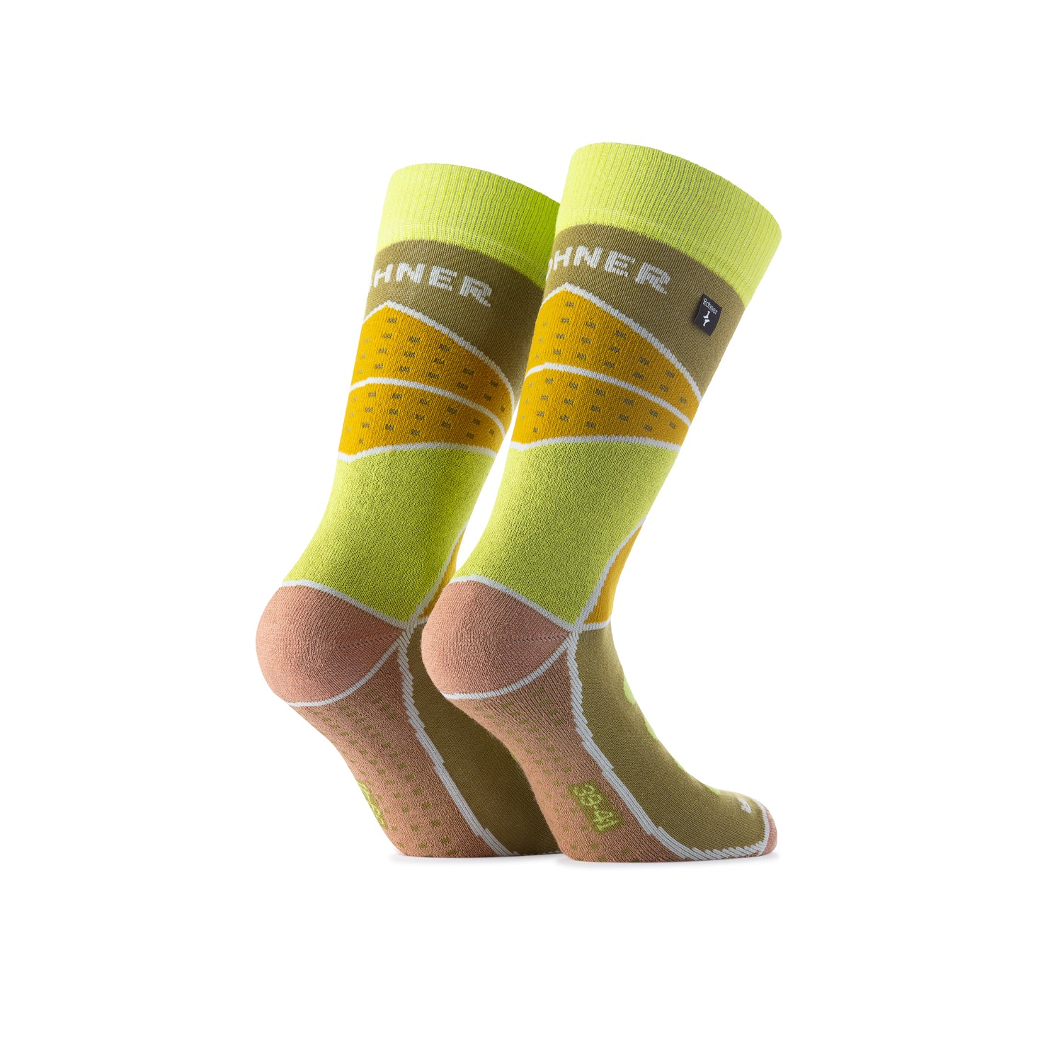 rohner-copper-trek-wandersocken-khaki-39-41-antibakteriell image 2