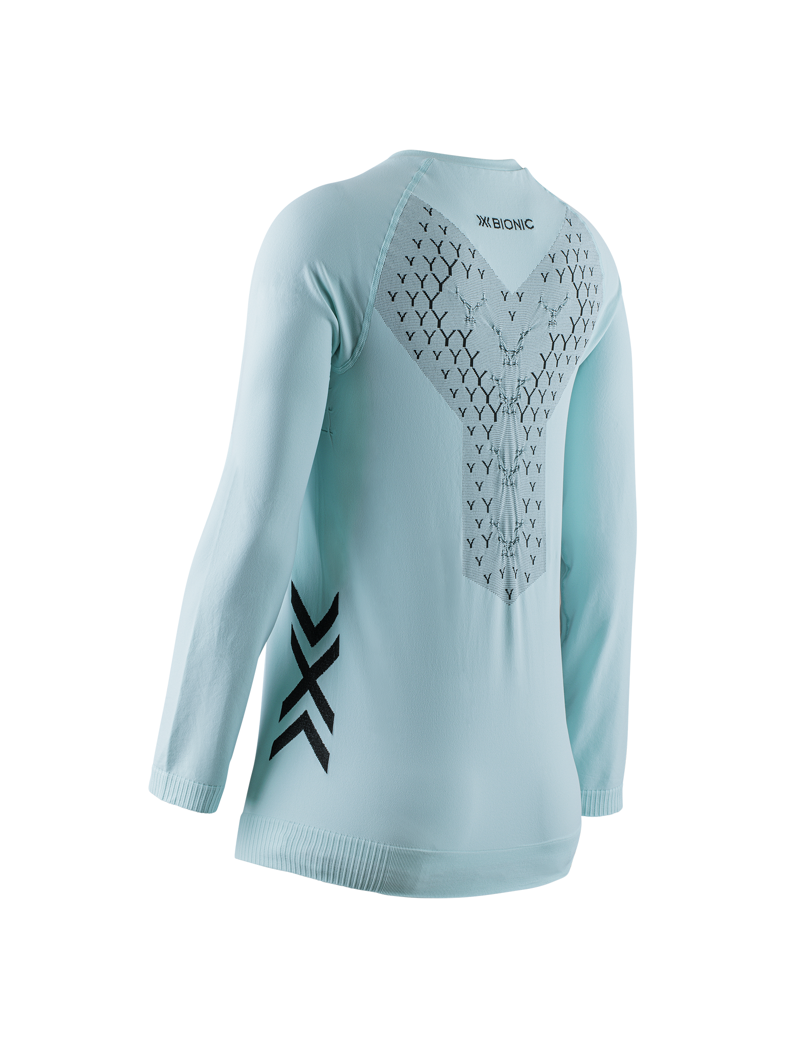 x-socks-twyce-run-shirt-langarm-damen-clearwater-black image 2