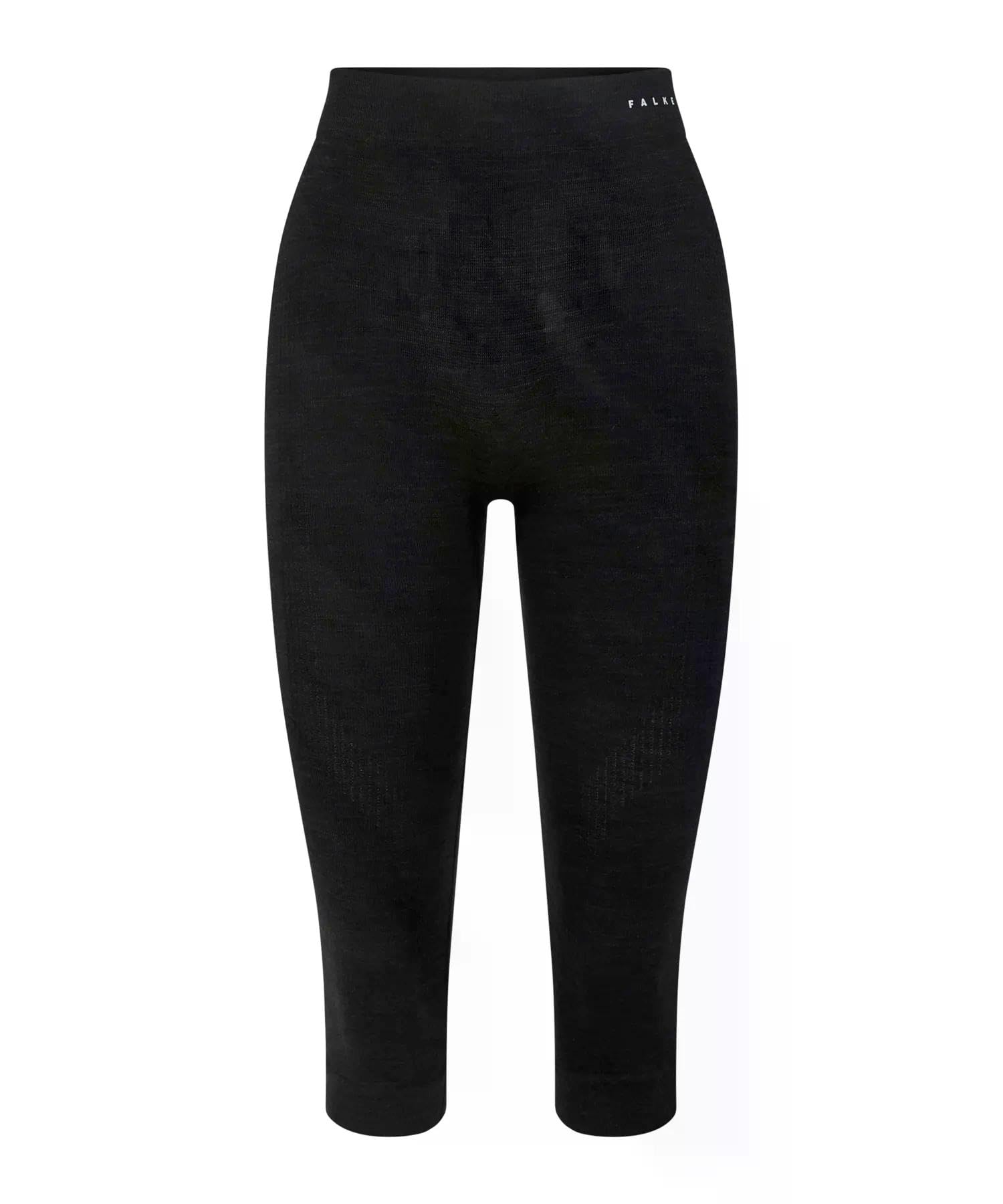 falke-wool-tech-3-4-funktionsunterhose-damen-schwarz-m-wolle image 8