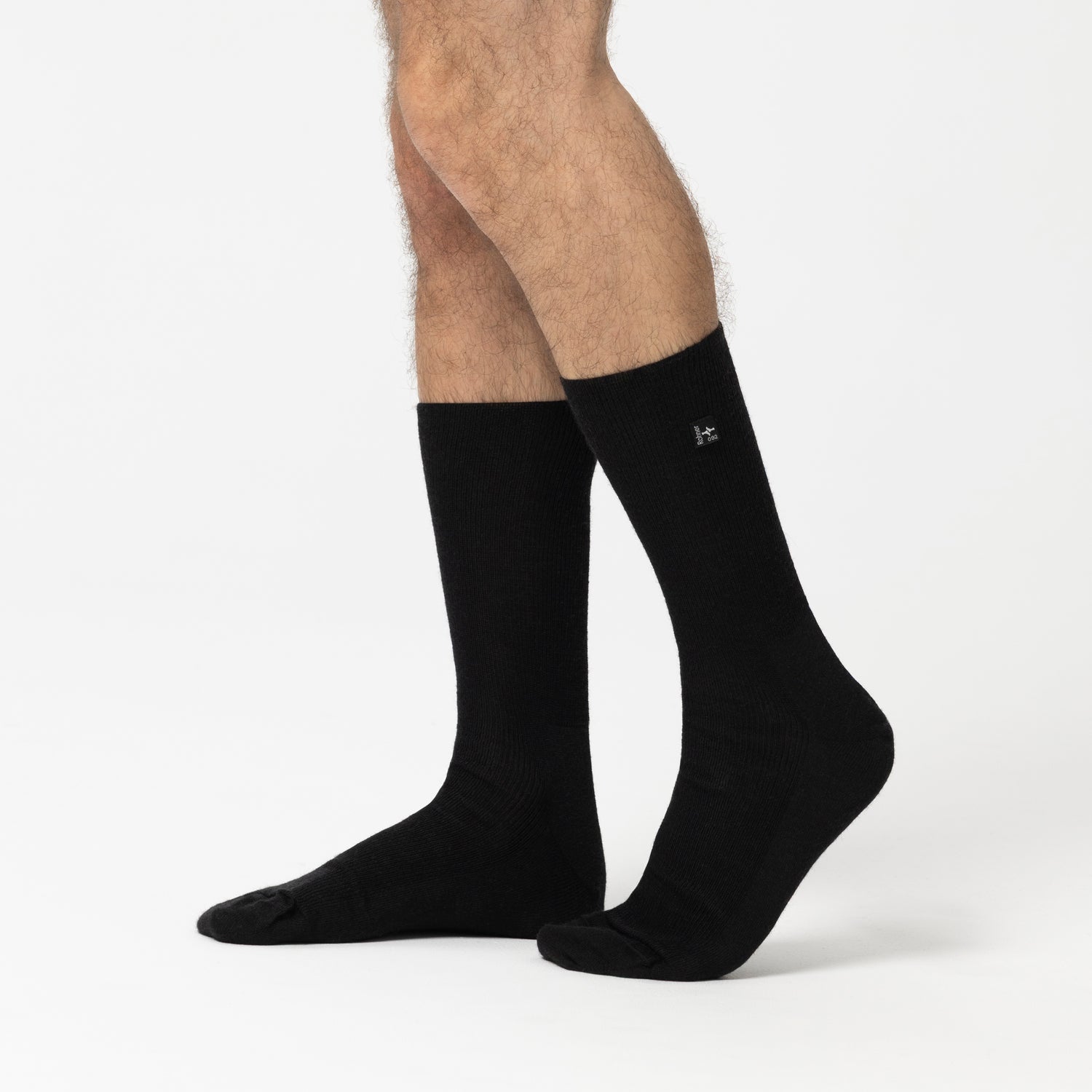 rohner-diabetic-wool-socks-wide-diabetikersocken-schwarz-39-41 image 4