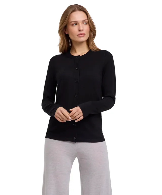falke-cotton-touch-strickjacke-schwarz-merinowolle image 1