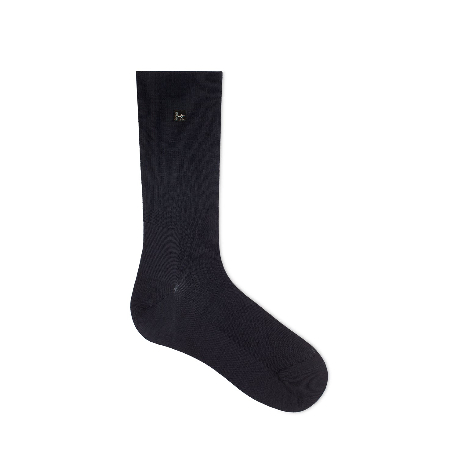 rohner-diabetic-wool-socks-diabetikersocken-schwarz-merinowolle image 3