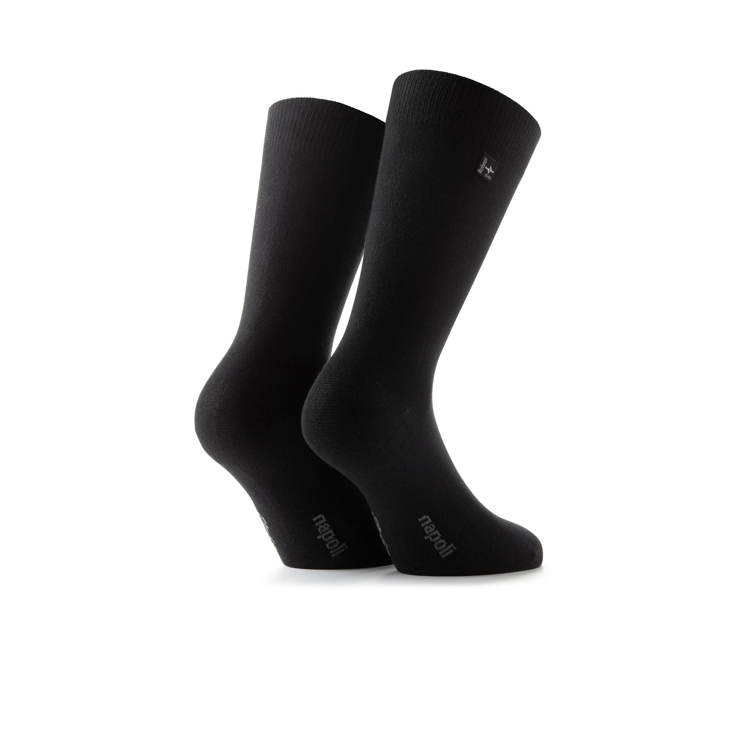 rohner-napoli-herrensocken-schwarz-baumwolle image 2