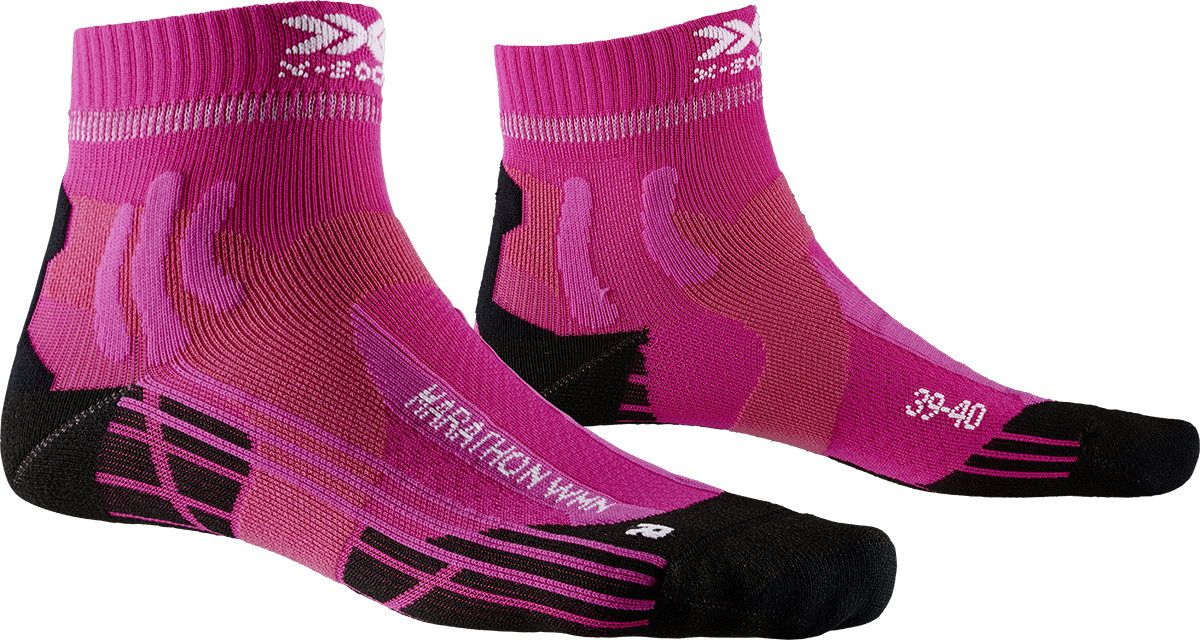 x-socks-marathon-wmn-laufsocken-opal-black-37-38 image 1