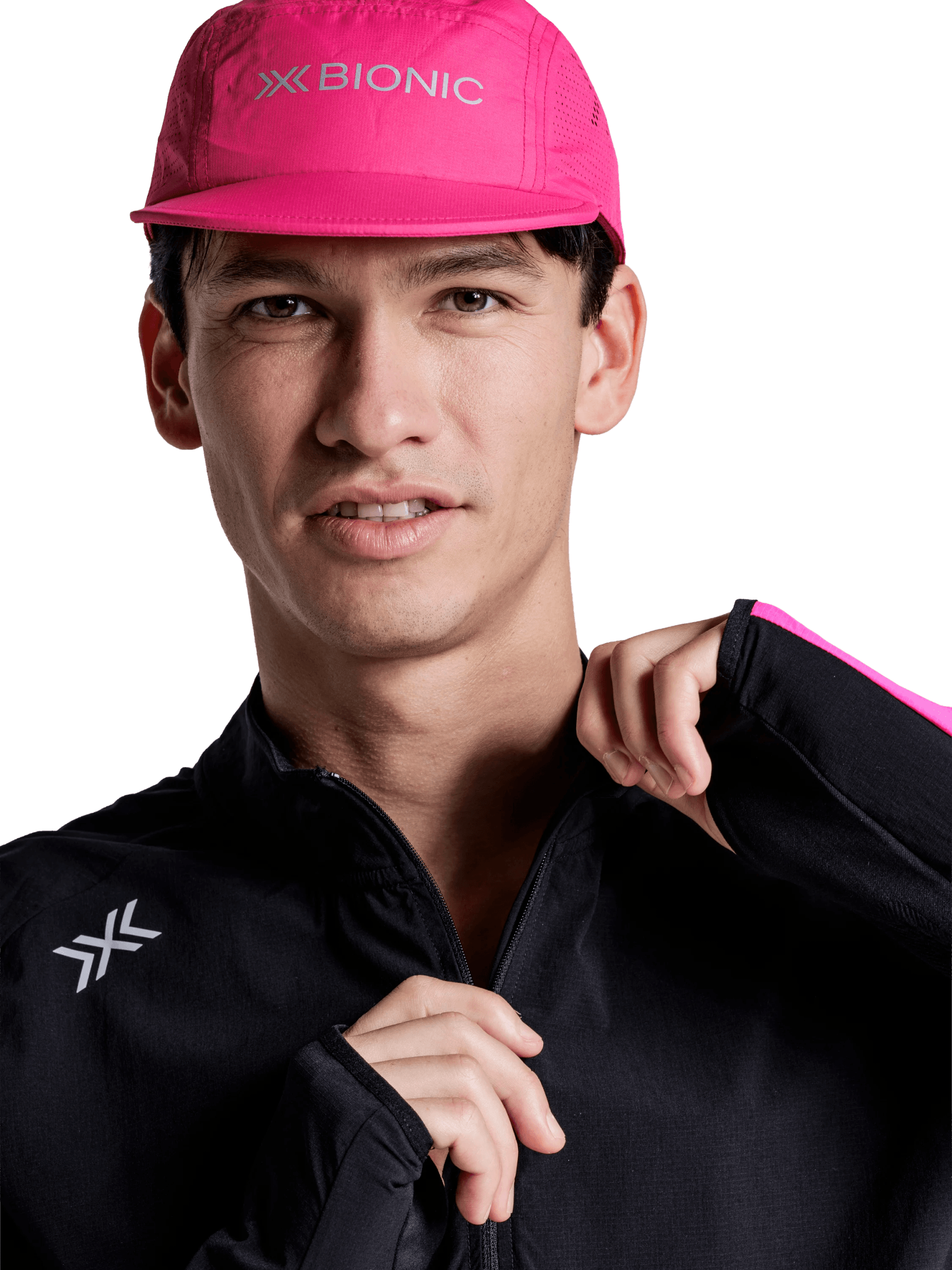 x-socks-corefusion-run-jacket-herren-laufjacke-schwarz-pink-m image 6