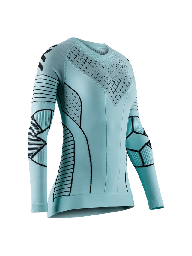 x-bionic-twyce-race-shirt-ls-damen-laufshirt-clearwater-s image 1
