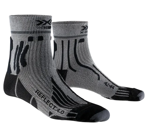 x-socks-run-speed-reflect-4-0-laufsocken-anthrazit-39-41 image 1