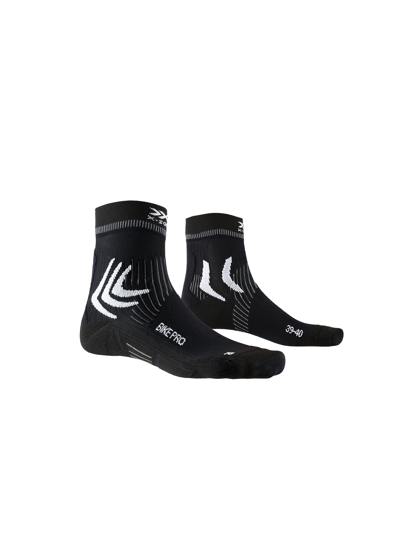 x-socks-bike-pro-4-0-men-fahrradsocken-opal-black-42-44-atmungsaktiv image 1