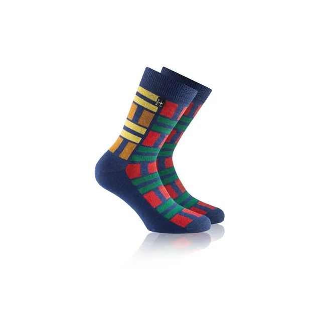 rohner-fashion-524-socken-navy-multicolor-temperaturausgleichend image 1