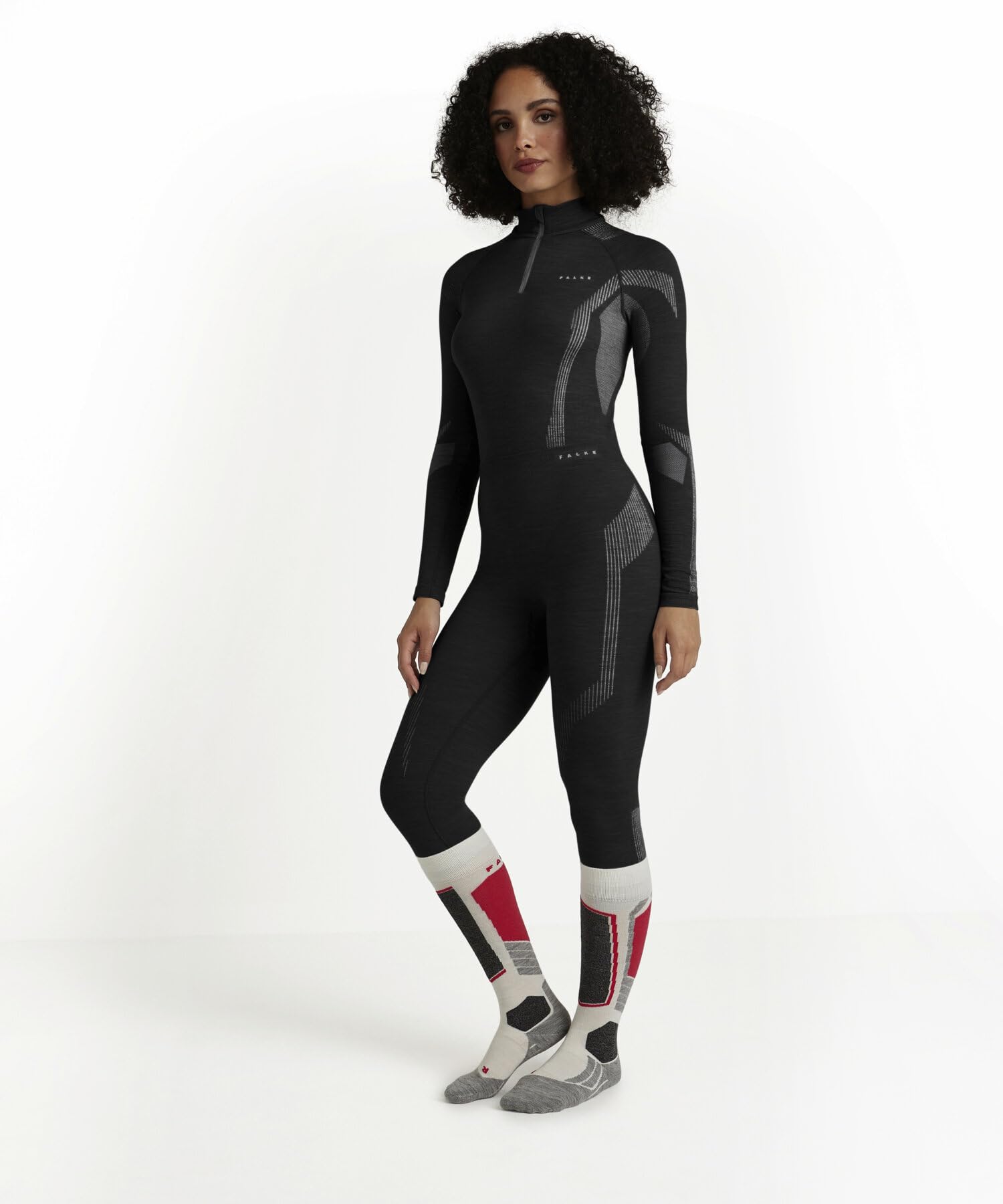 falke-wool-tech-3-4-funktionsunterhose-damen-schwarz-m-wolle image 4