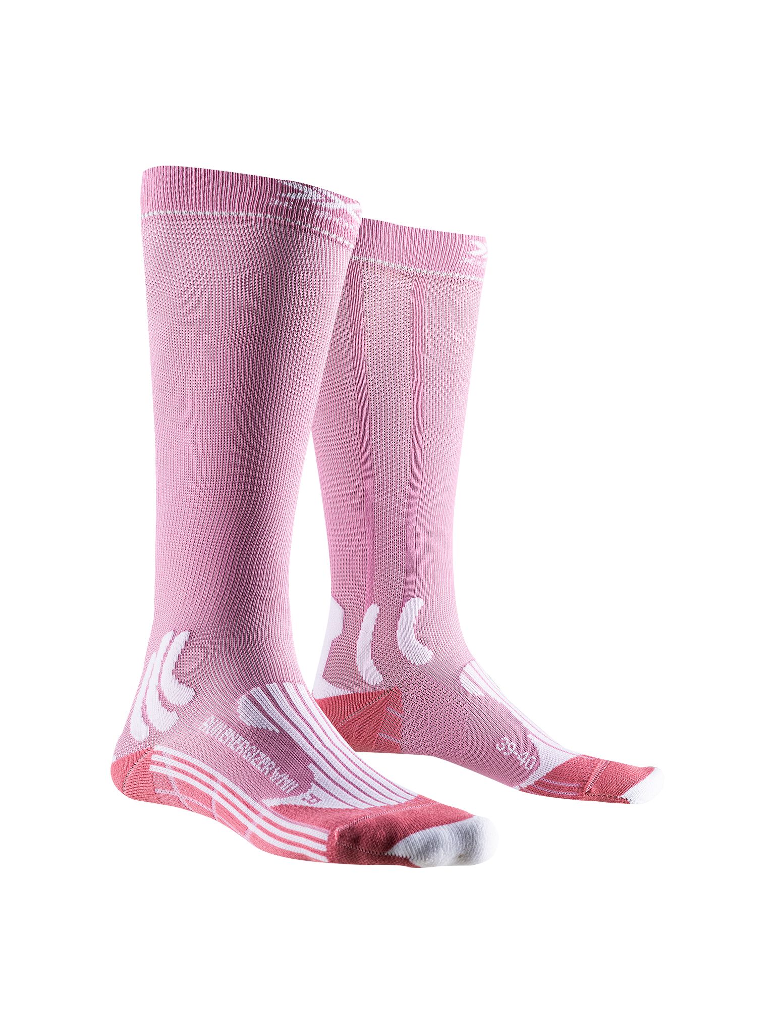 x-socks-run-energizer-damen-laufsocken-wei-grau image 2