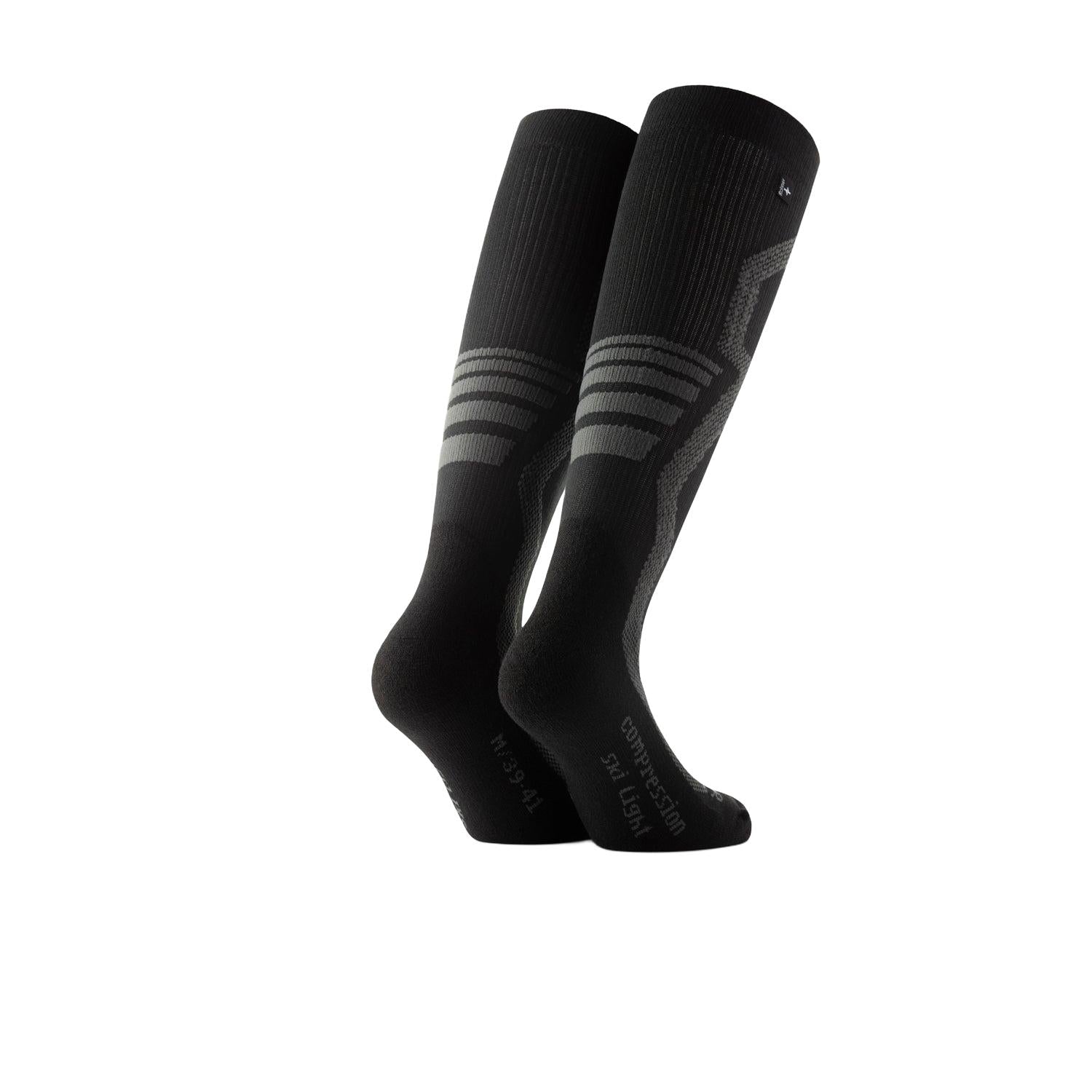 rohner-compression-ski-light-wide-kompressionssocken-grey image 2