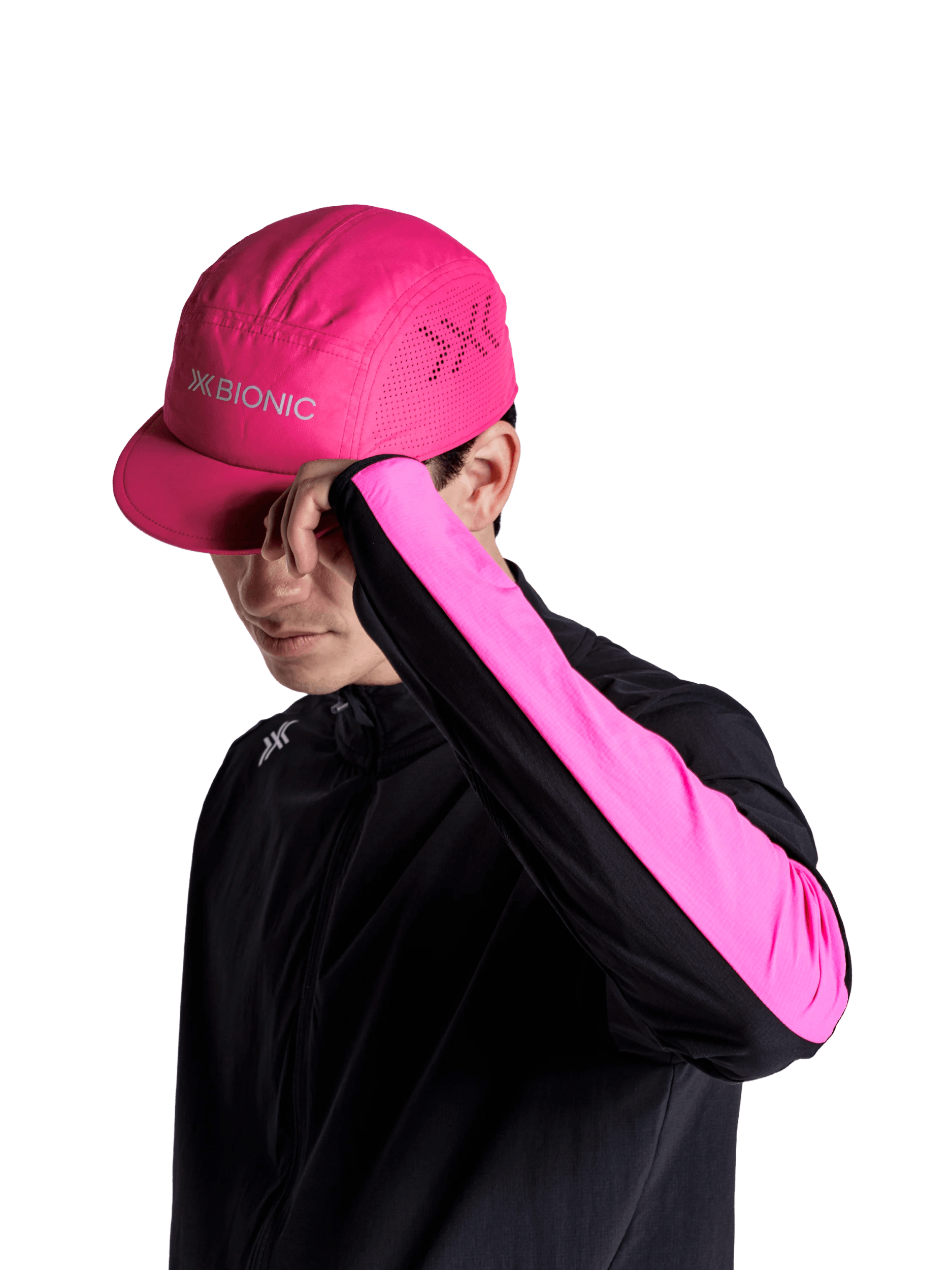 x-socks-corefusion-run-jacket-herren-laufjacke-schwarz-pink-m image 8
