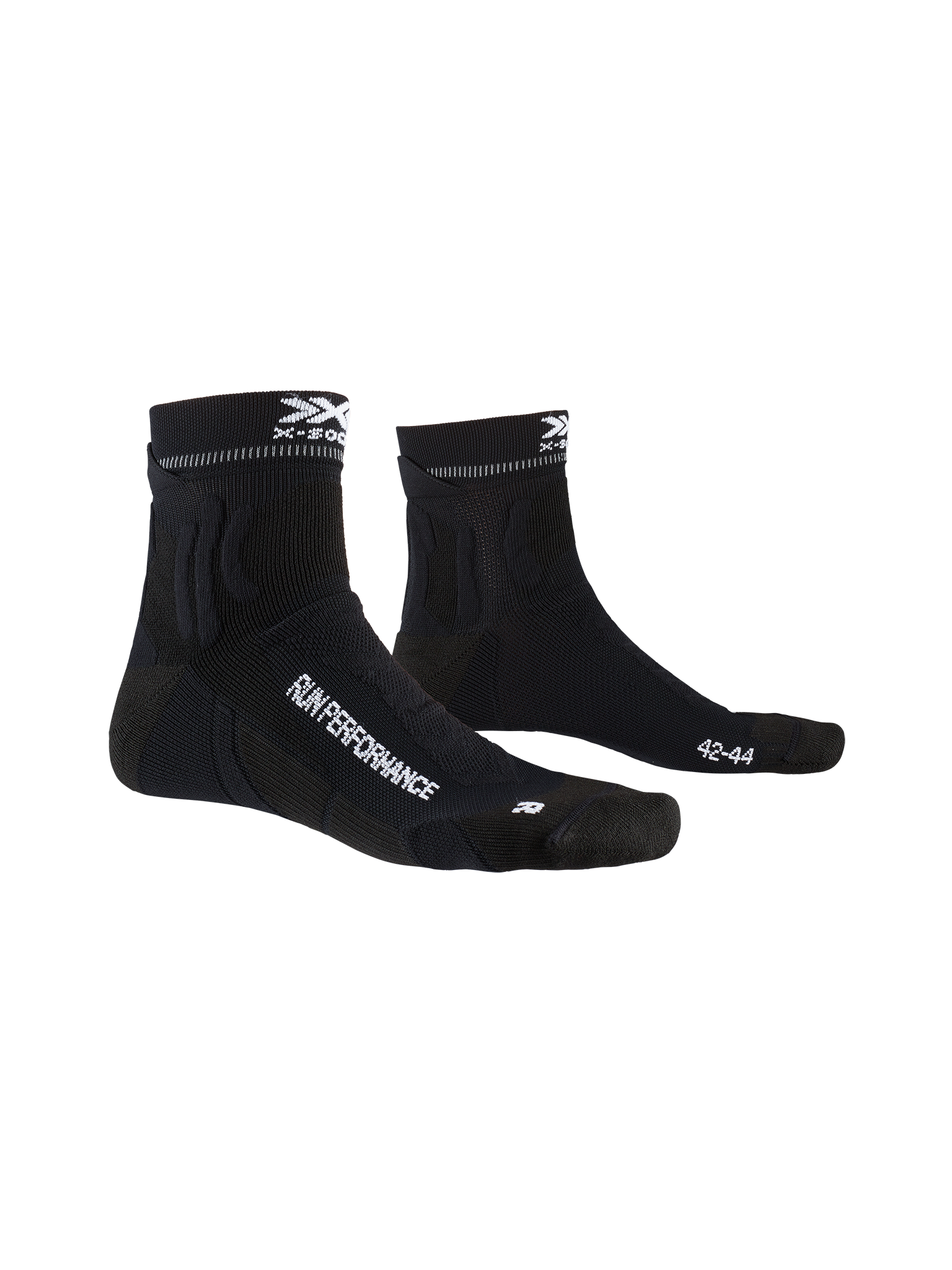 x-socks-run-performance-laufsocken-schwarz-39-41-stabil image 1