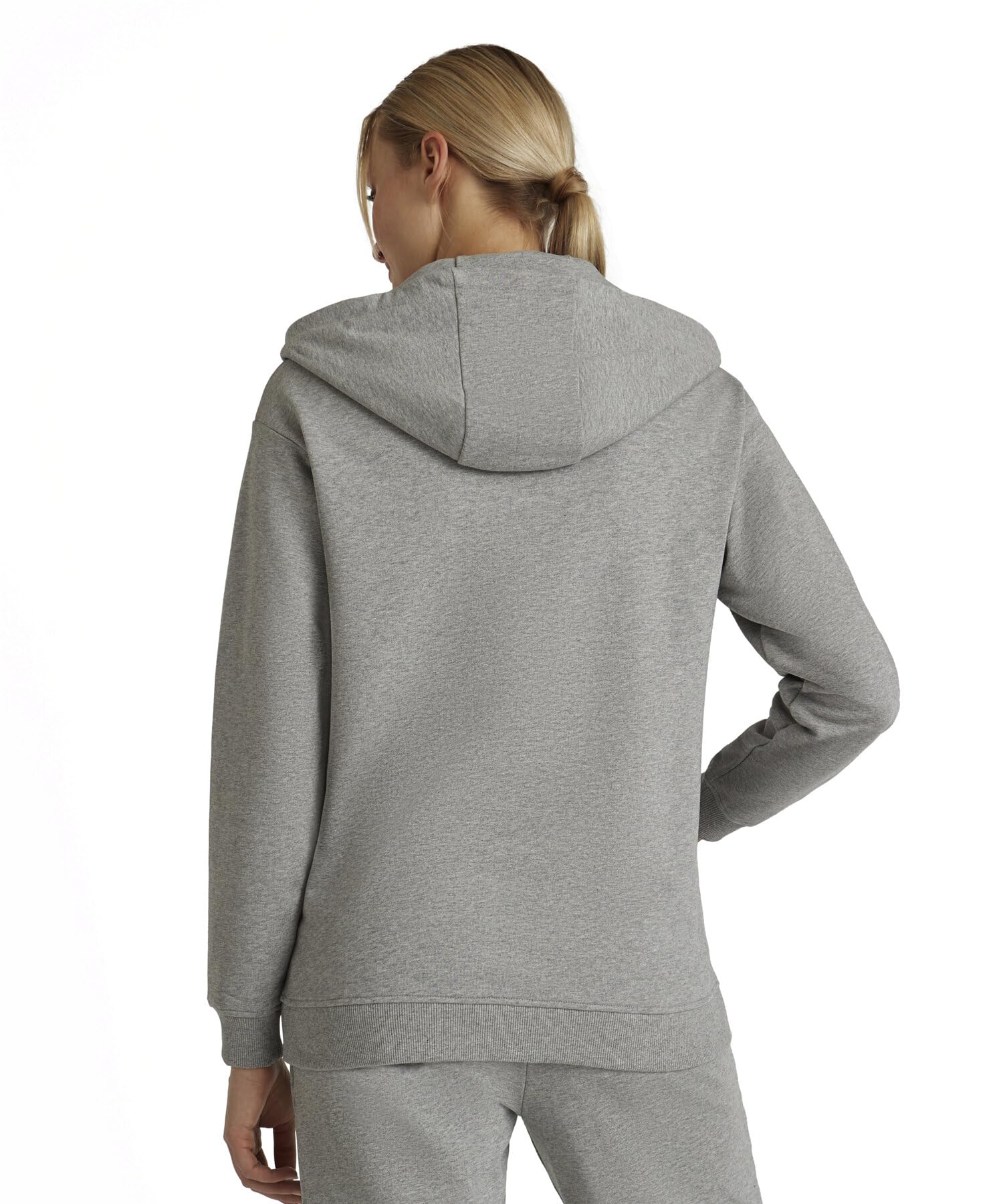 falke-cotton-touch-sweat-zip-jacke-xl-grau-bio-baumwolle image 2