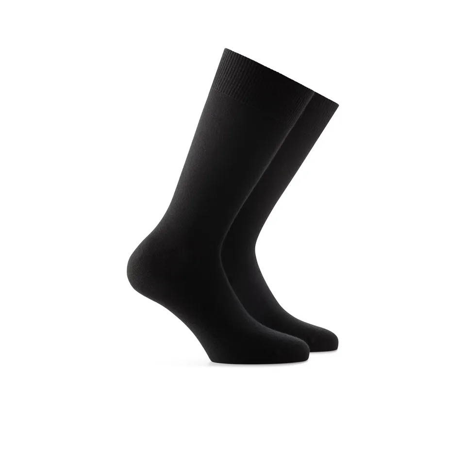 rohner-premium-kaschmir-socken-schwarz-43-44-seide image 1