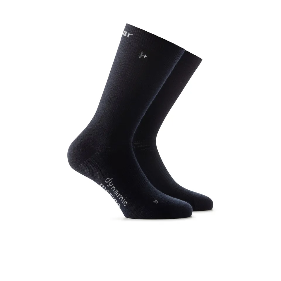 rohner-dynamic-merino-wandersocken-schwarz-merinowolle image 1