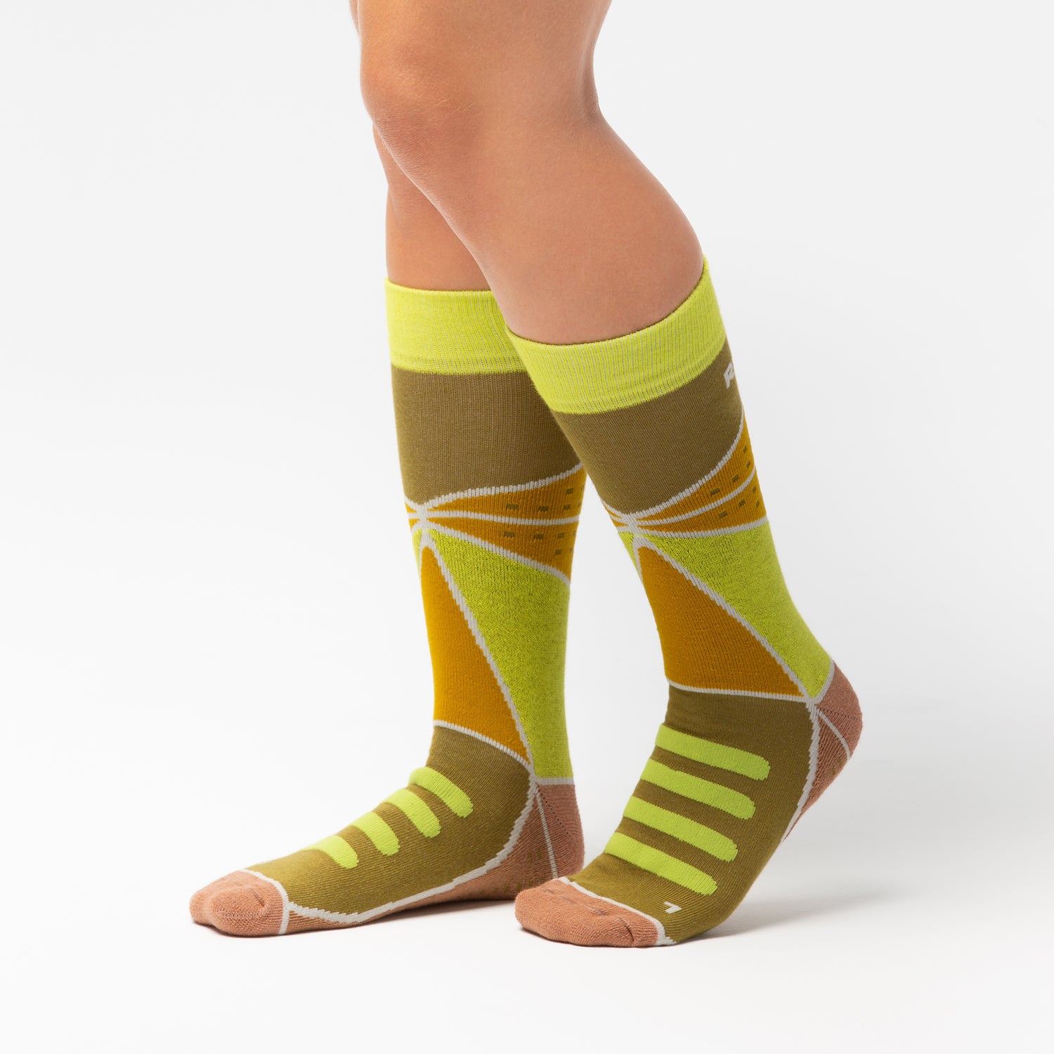 rohner-copper-trek-wandersocken-khaki-39-41-antibakteriell image 4