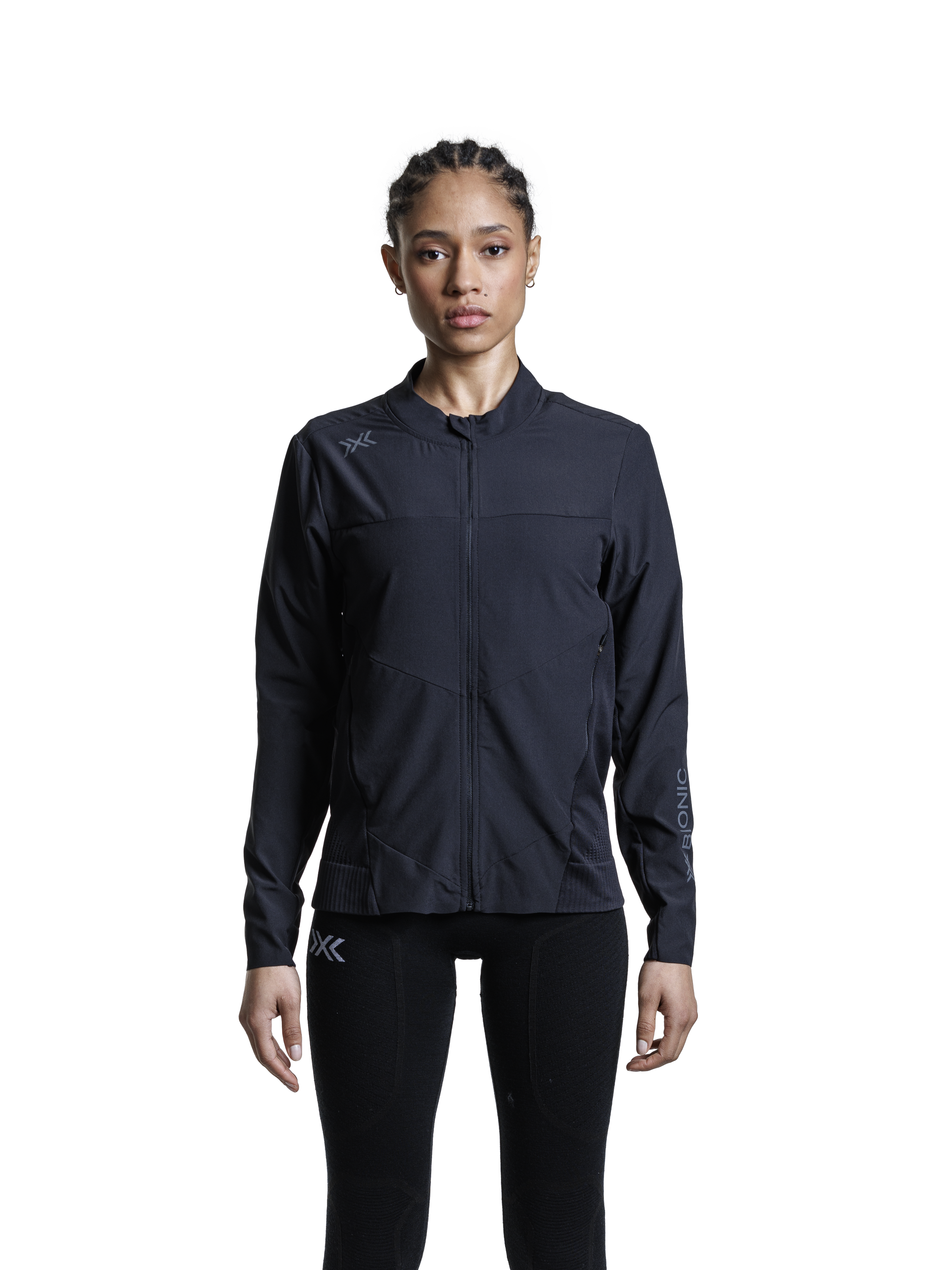 x-bionic-x-ential-hybrid-jacket-damen-x-black-s-atmungsaktiv image 3
