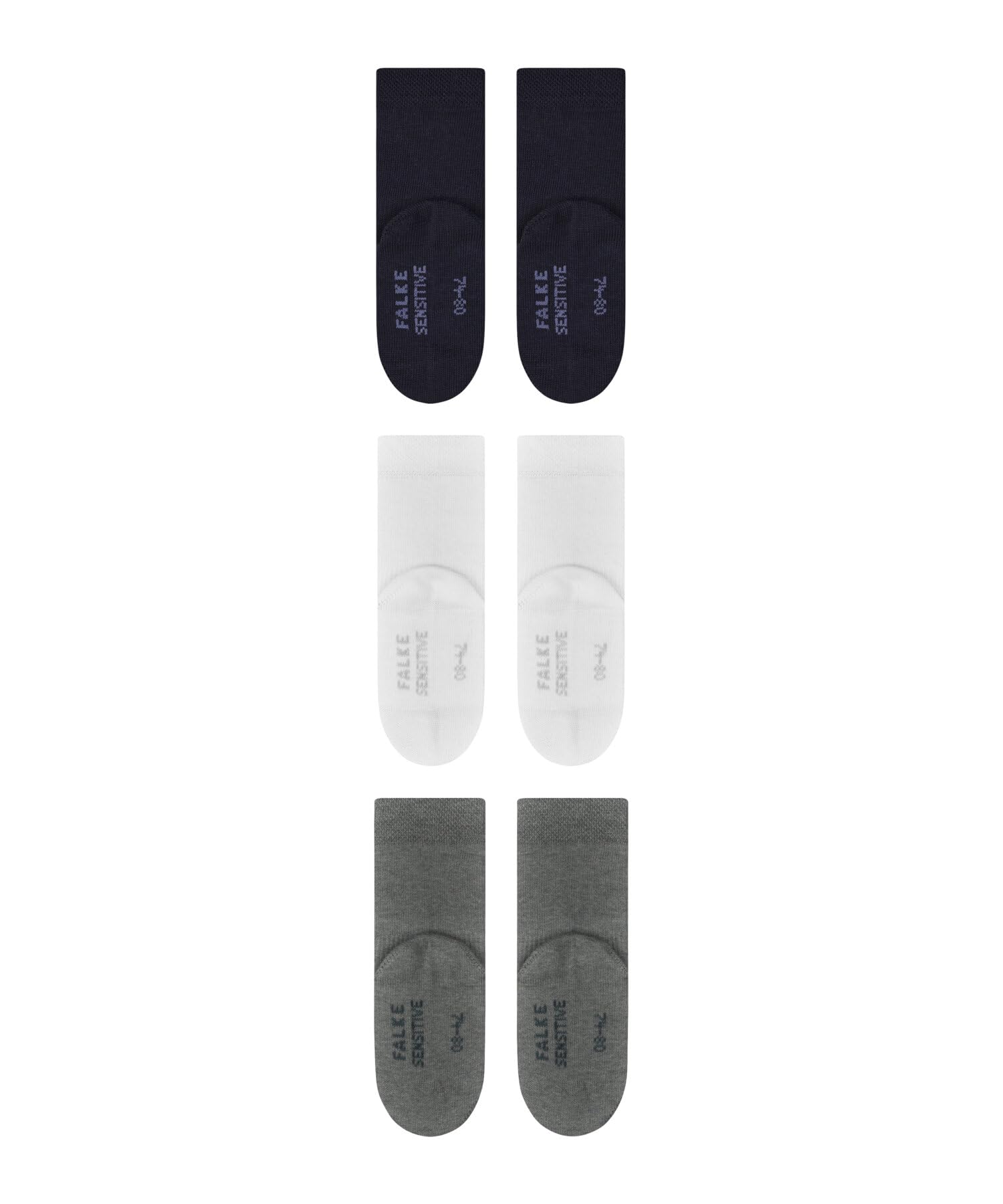 falke-erstling-baby-sensitive-socken-62-68-3-paar-bio-baumwolle image 2