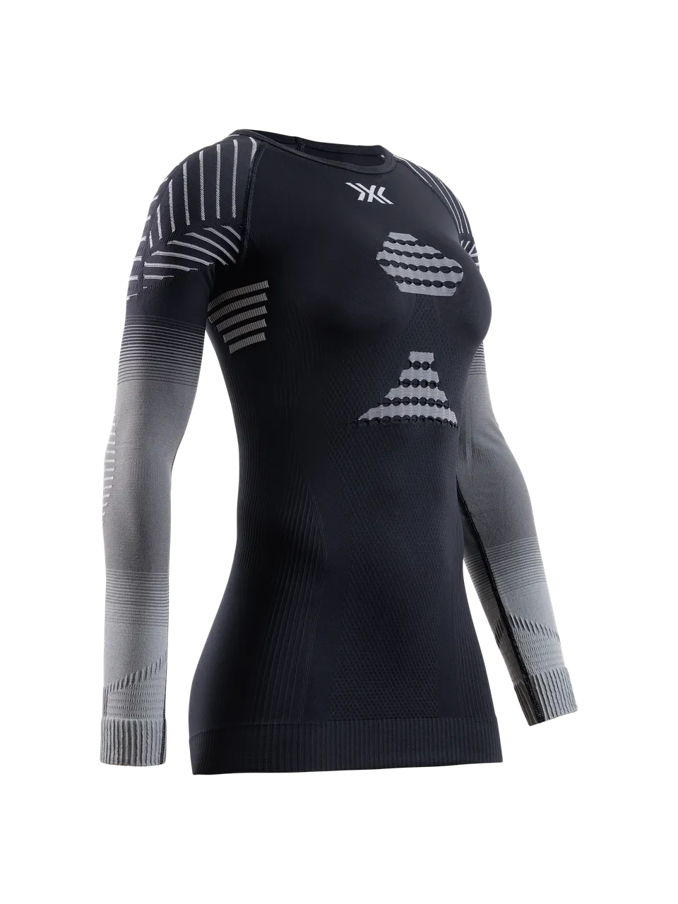 x-bionic-invent-graphics-shirt-ls-damen-marine-thermo image 1