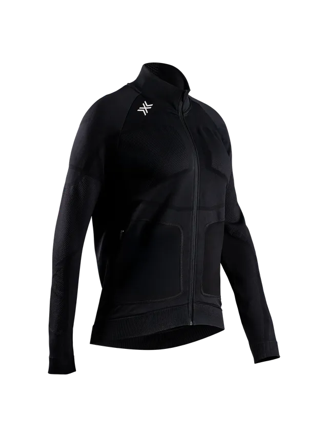 x-socks-x-ential-jacket-damen-sportjacke-schwarz-gr-m-isolierend image 1