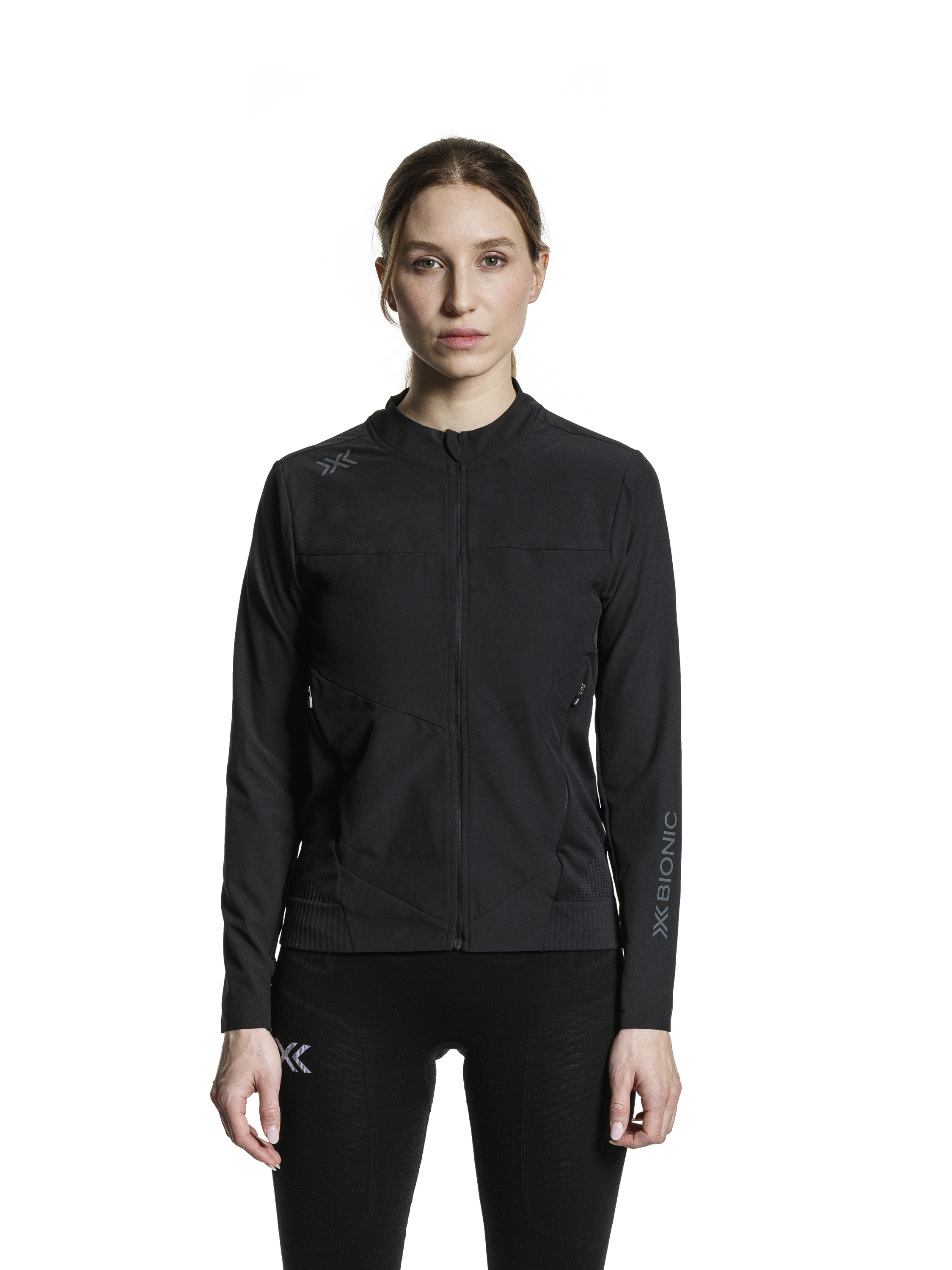x-bionic-x-ential-hybrid-jacket-damen-x-black-s-atmungsaktiv image 4