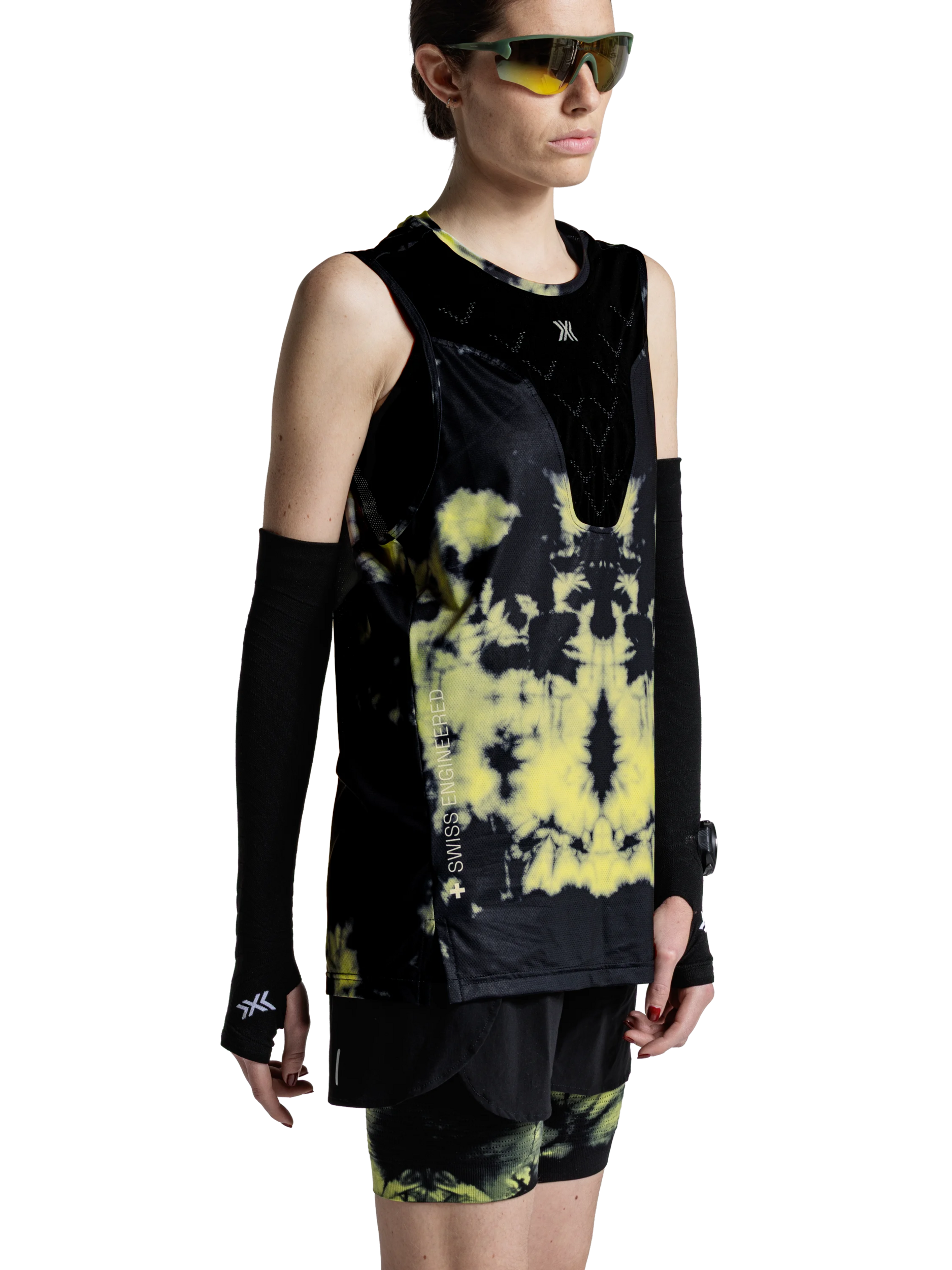 x-bionic-corefusion-run-tank-tanktop-tie-dye-electric-energy image 7