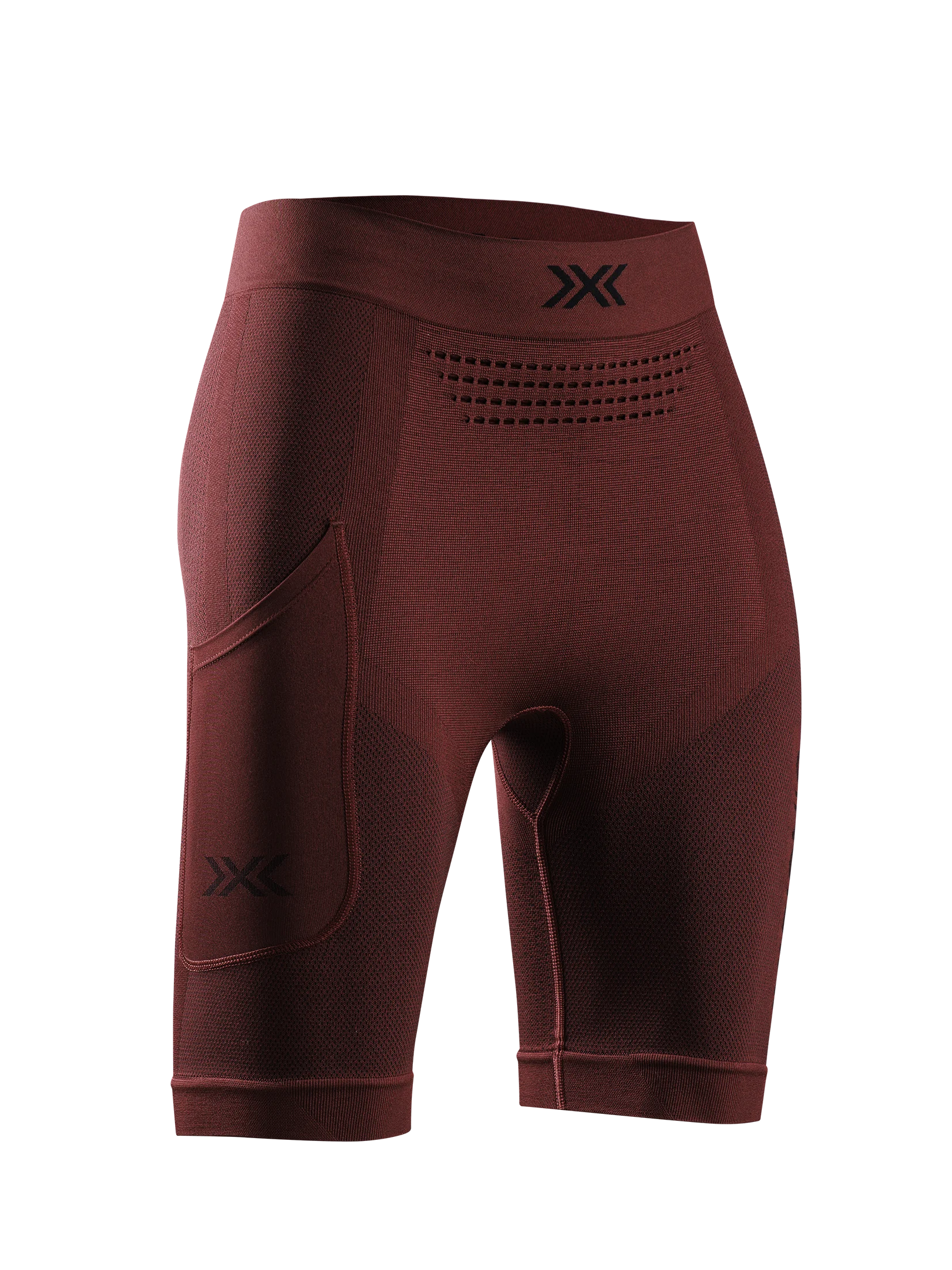 x-bionic-xceed-run-short-tights-damen-laufshorts-oxide-red image 1