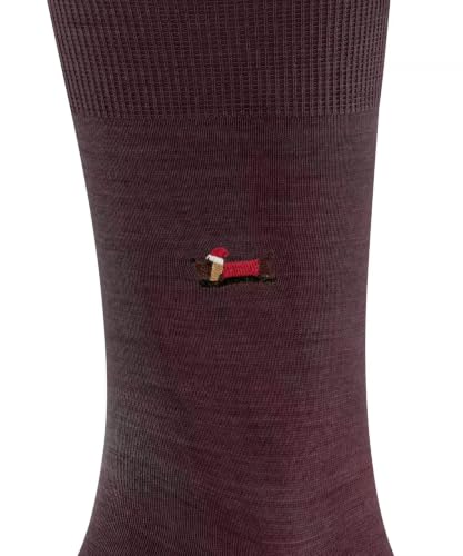 falke-airport-x-mas-dachshund-socken-barolo-39-40-merinowolle image 8